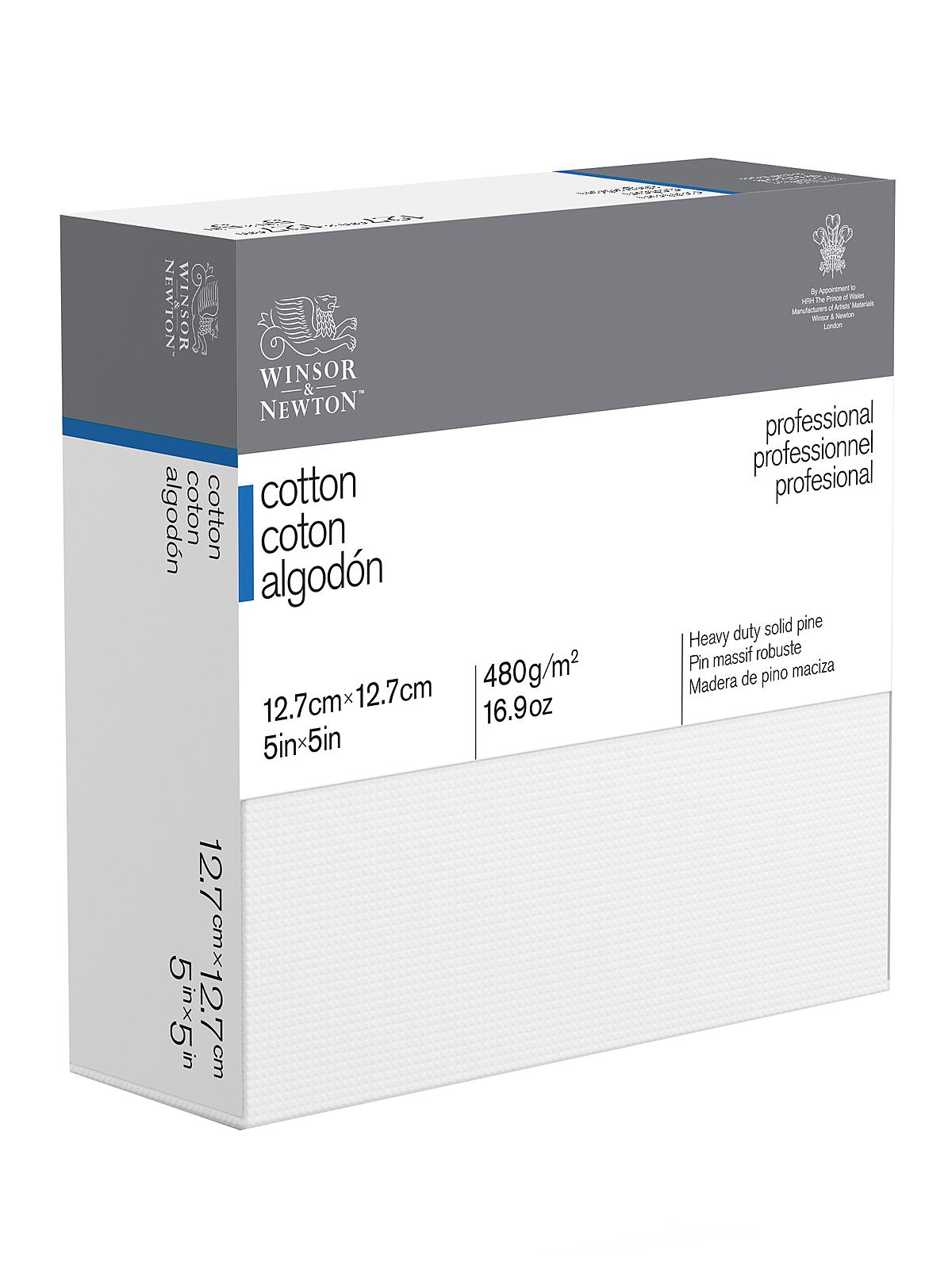 Professional Cotton Stretched Canvas Deep Edge 5 in. x 5 in.