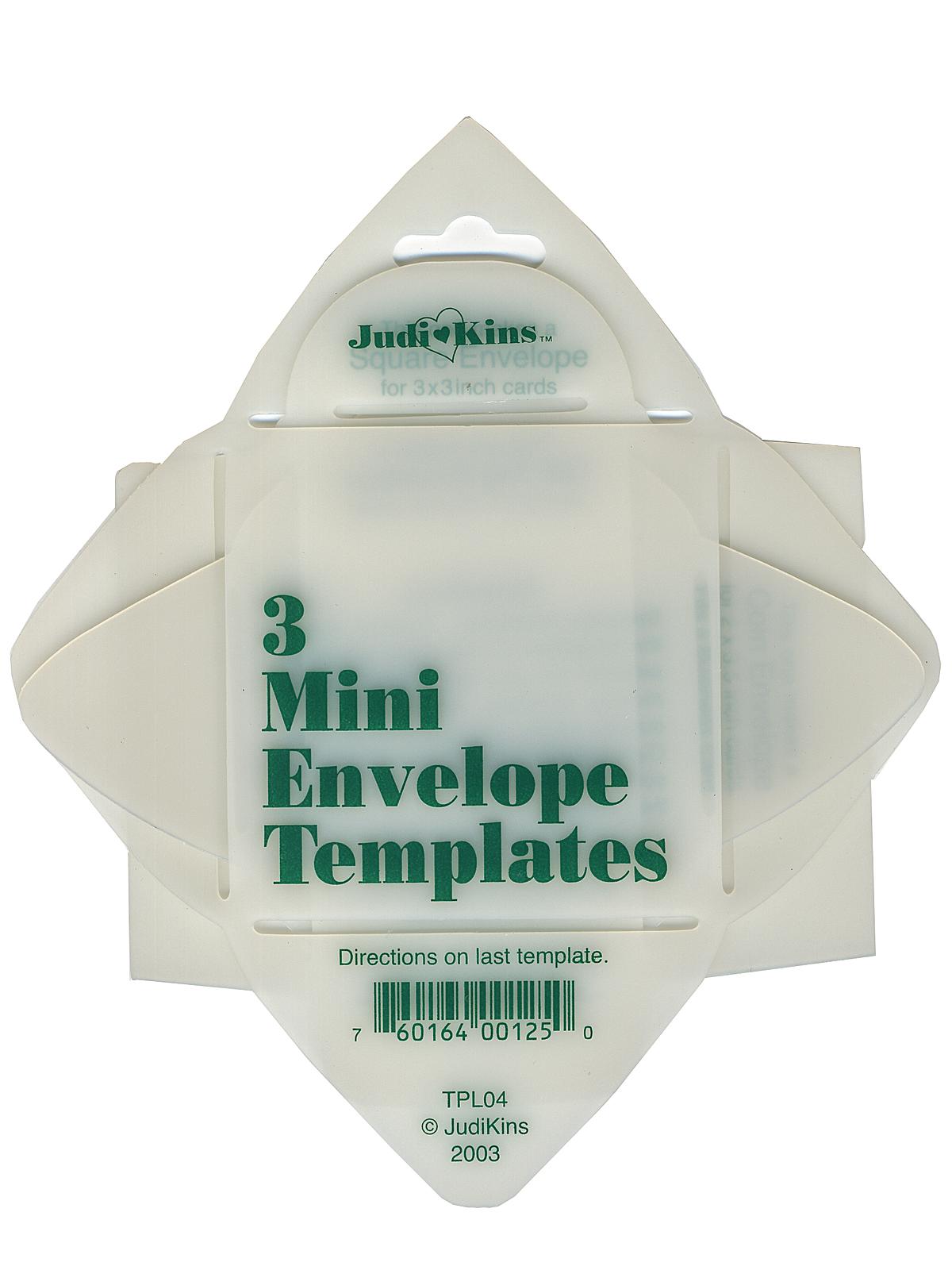 Envelope Templates mini envelope template set