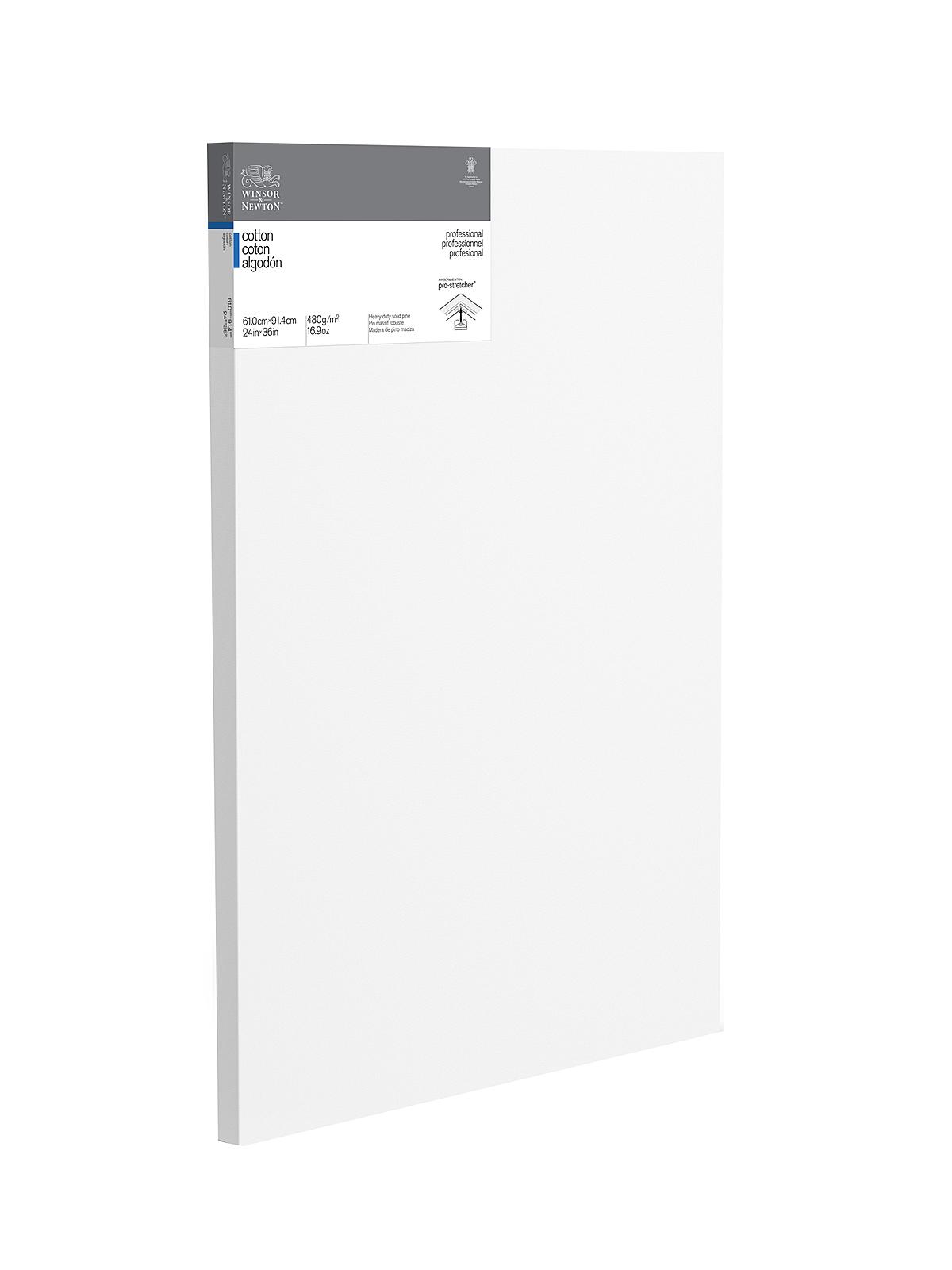 Professional Cotton Stretched Canvas Deep Edge 24 in. x 36 in.