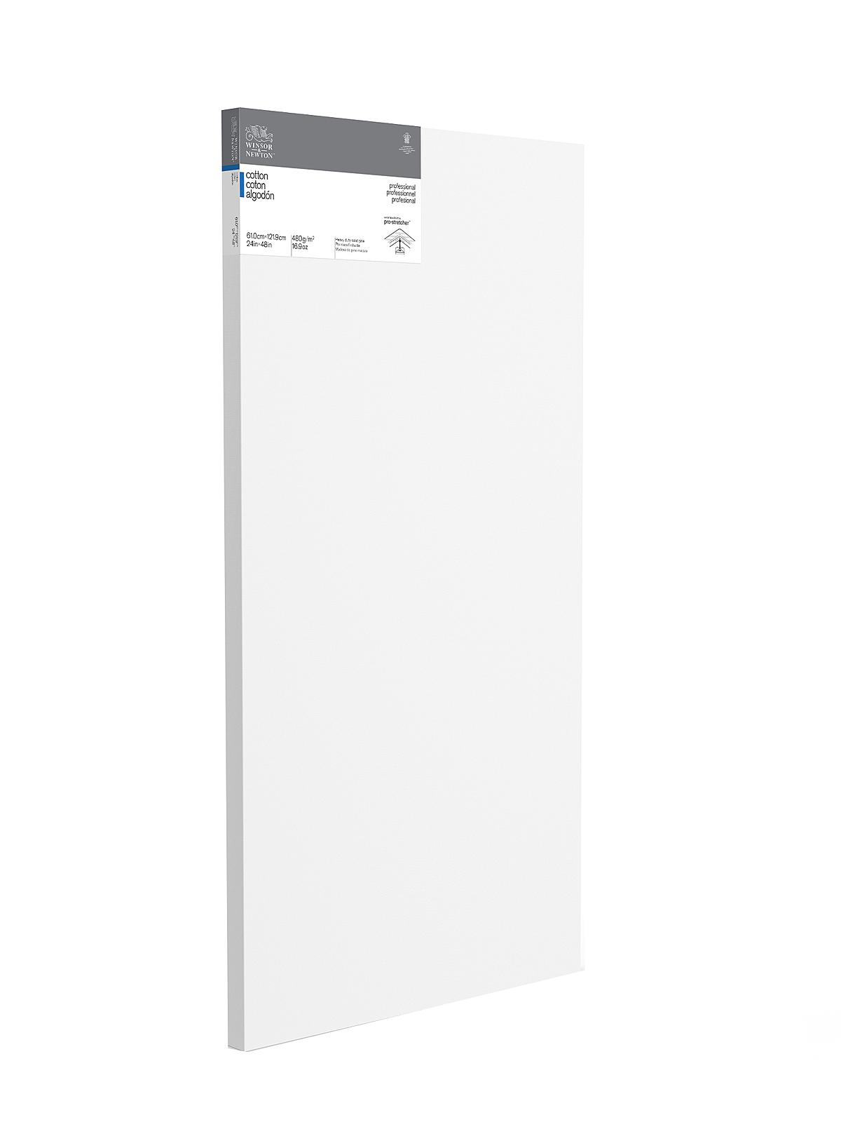 Professional Cotton Stretched Canvas Deep Edge 24 in. x 48 in.