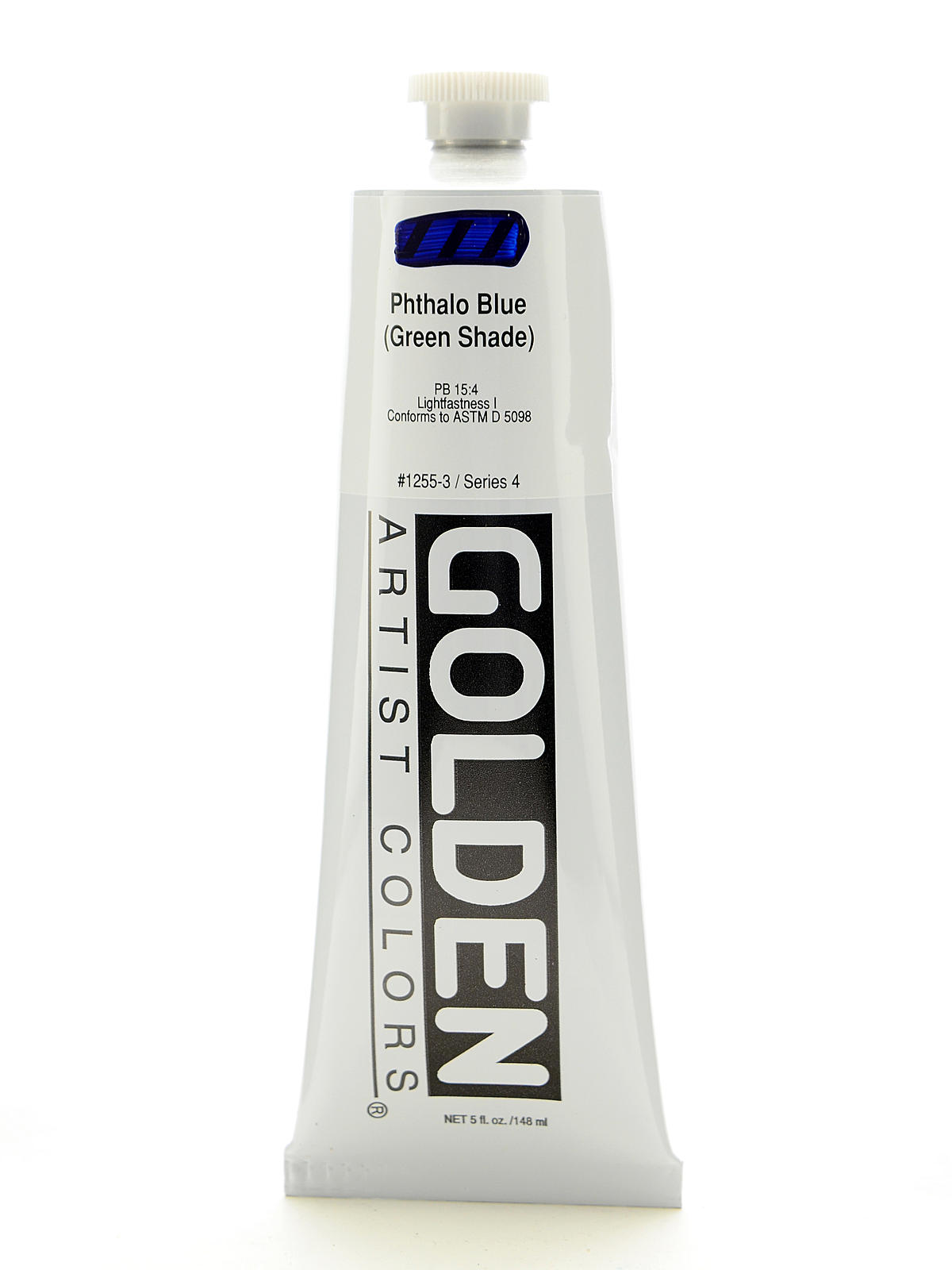 Heavy Body Acrylics phthalo blue green shade 5 oz.