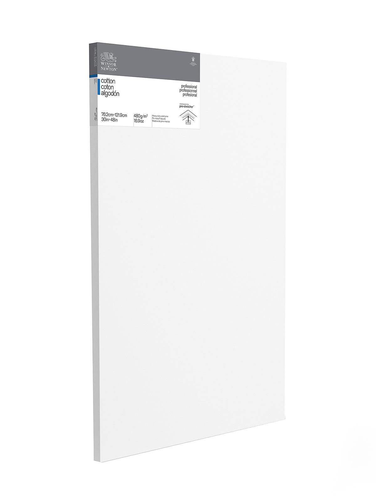 Professional Cotton Stretched Canvas Deep Edge 30 in. x 48 in.