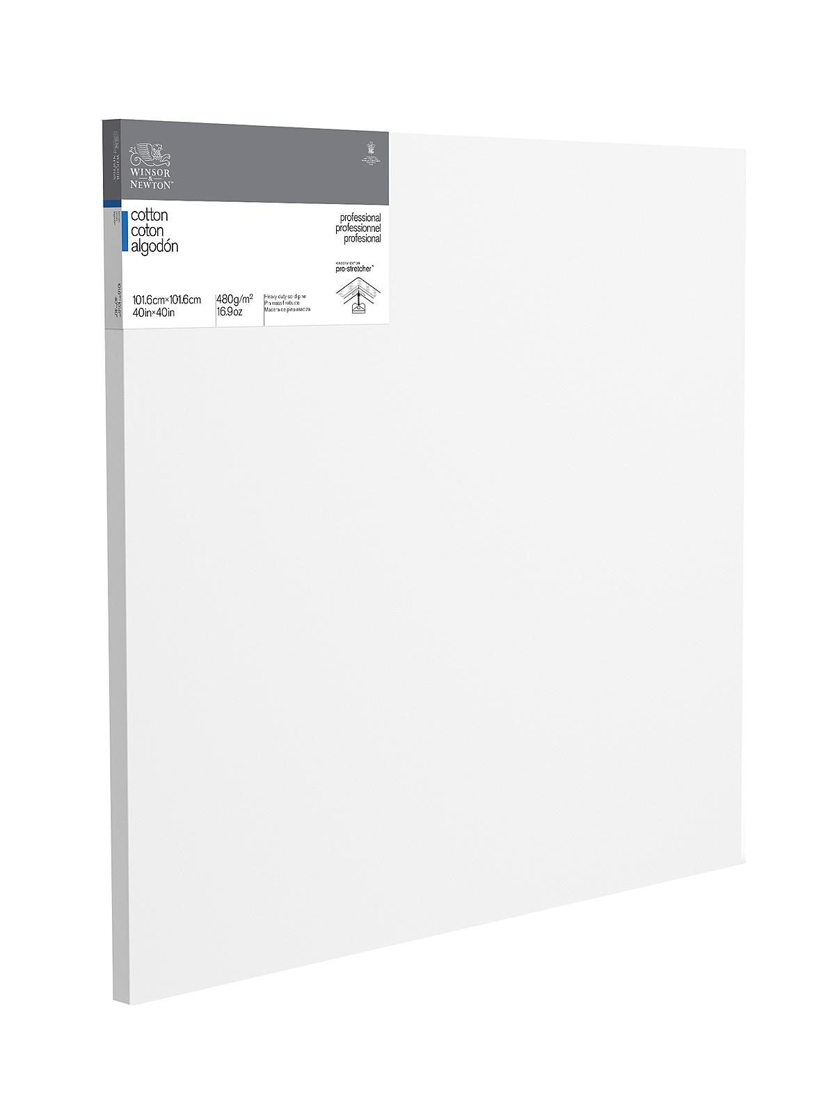 Professional Cotton Stretched Canvas Deep Edge 40 in. x 40 in.