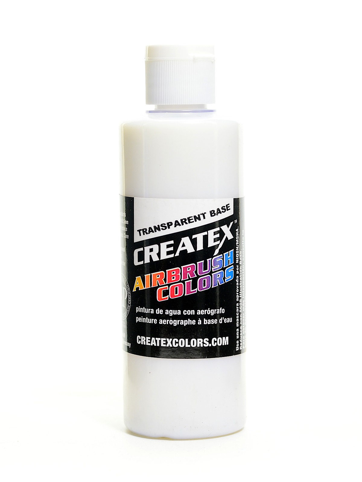 Transparent Base 4 oz. bottle