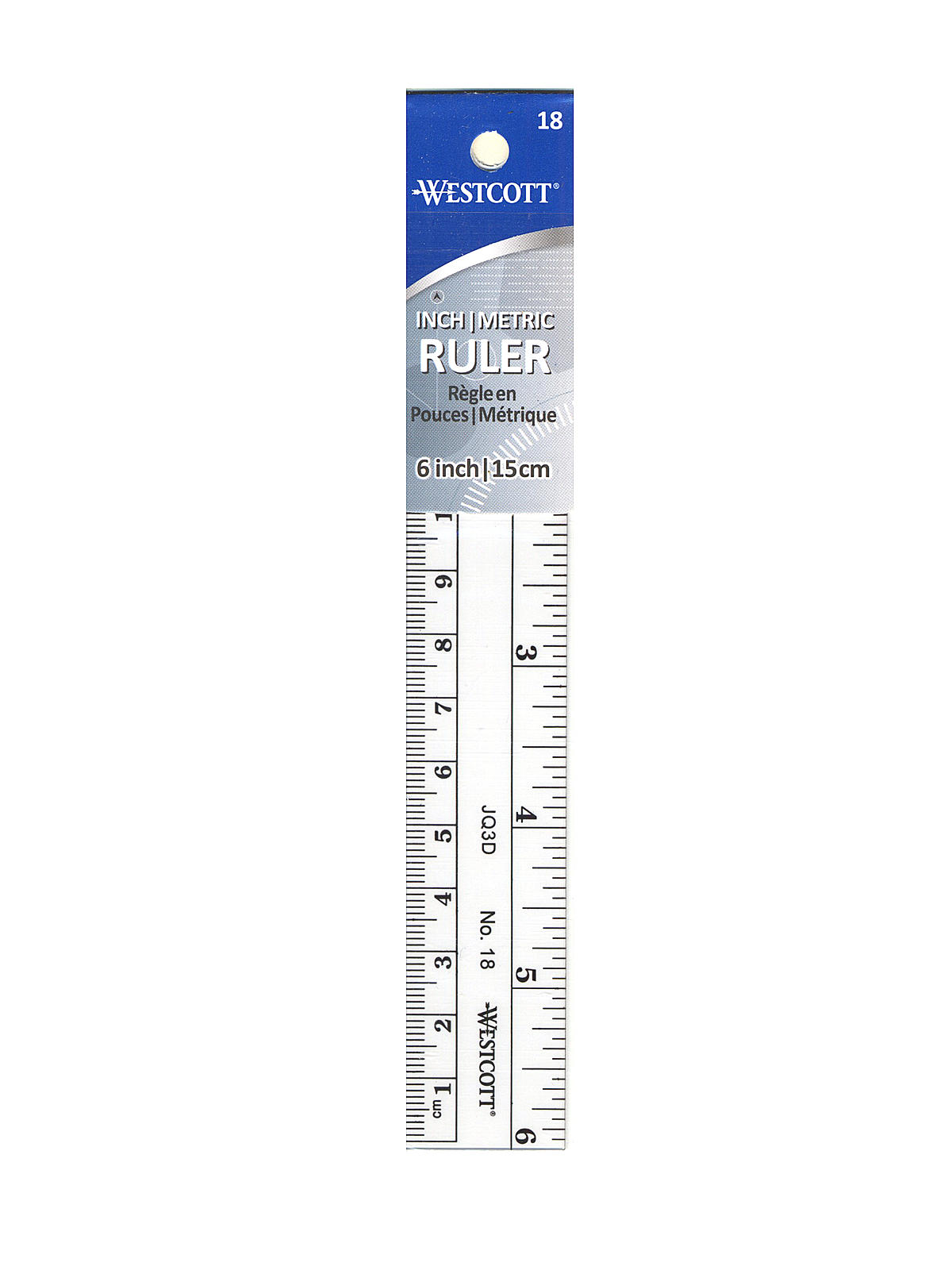 Flexible Inch Metric Rulers 6 in.