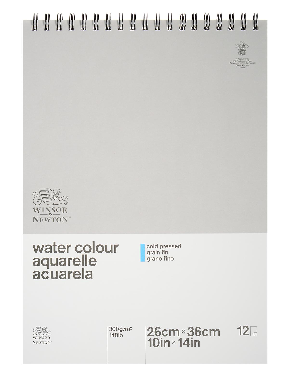 Classic Water Colour Paper Pads 140 lb. cold press spiral bound 11 in. x 14 in.