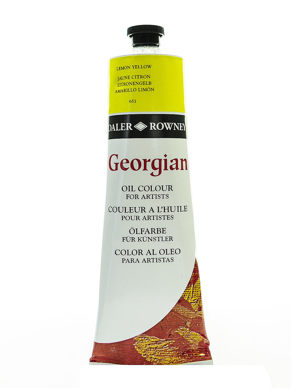 Georgian Oil Colours Lemon Yellow 225 Ml