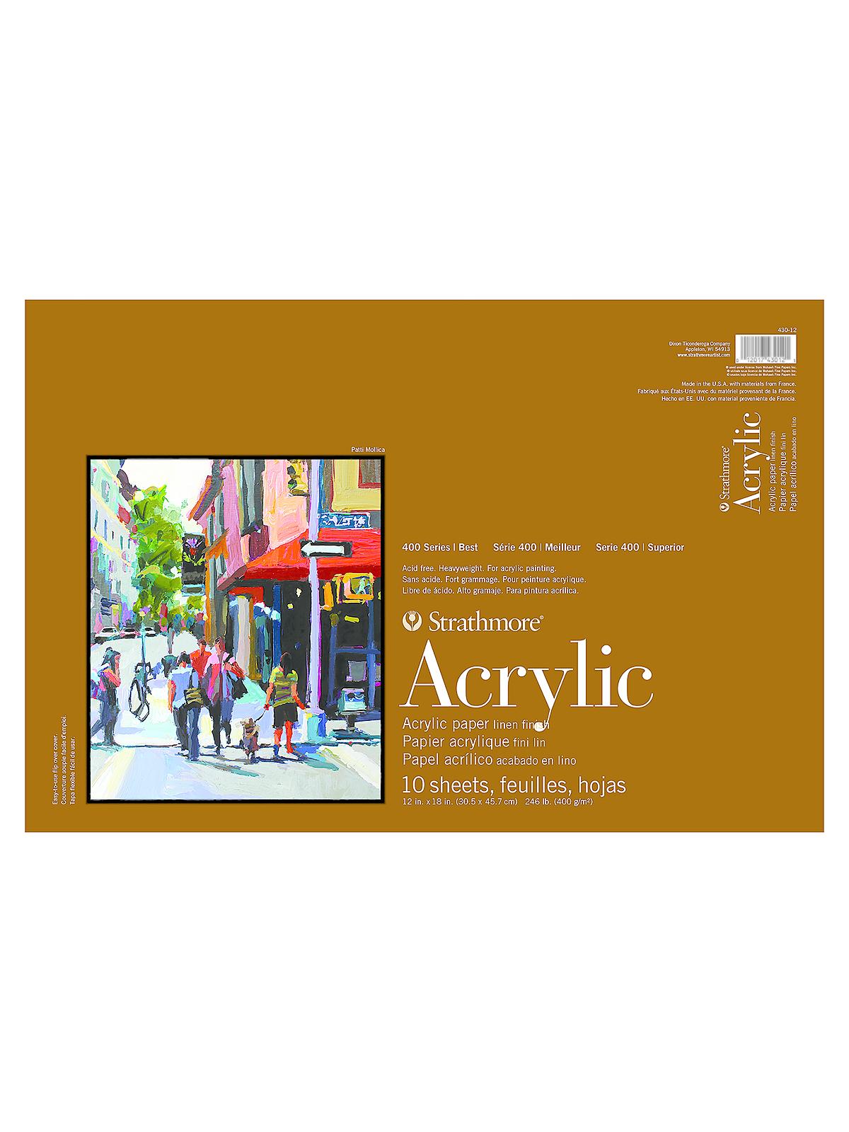 400 Series Acrylic Pads 12 in. x 18 in.