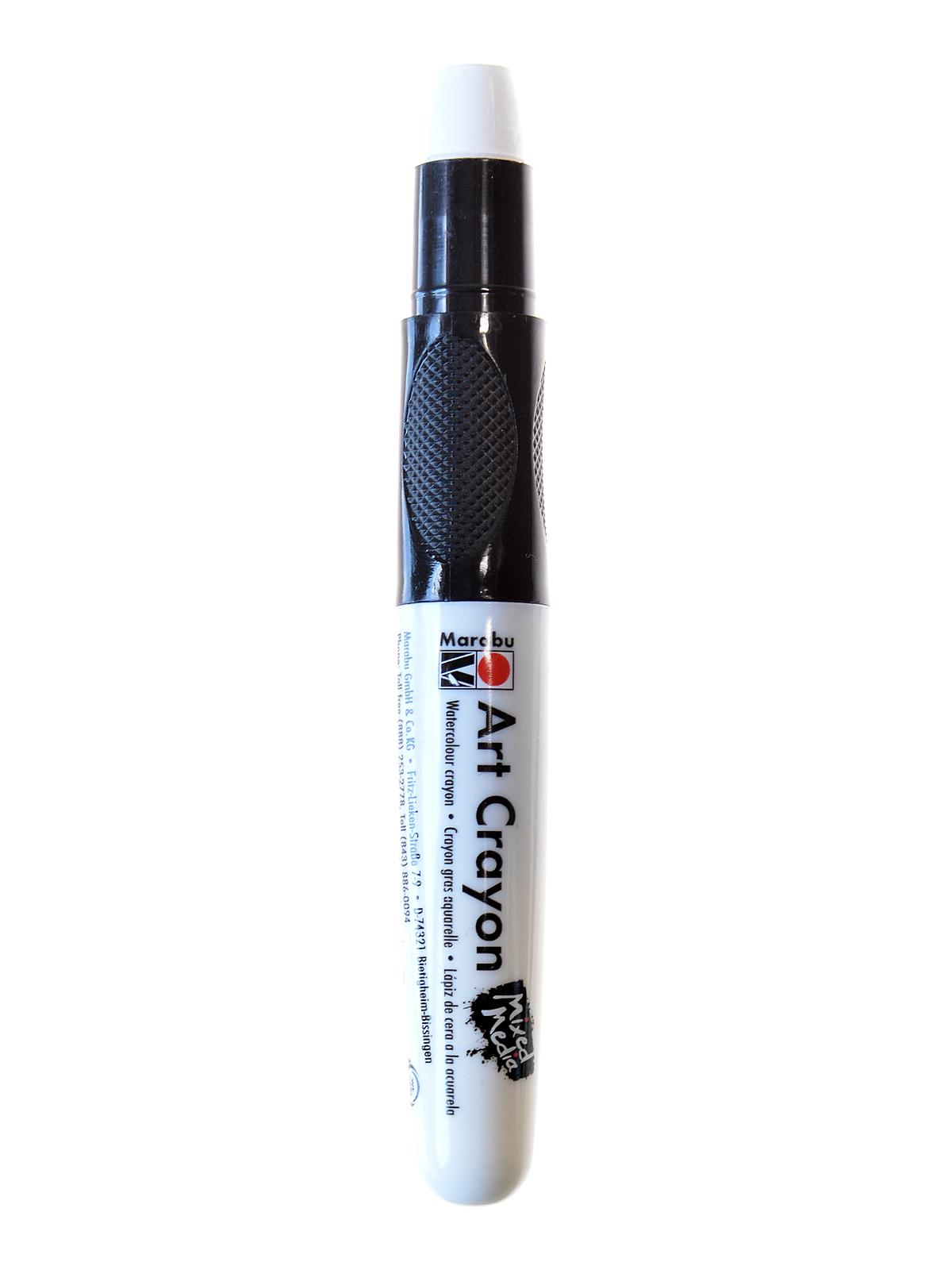 Art Crayon white