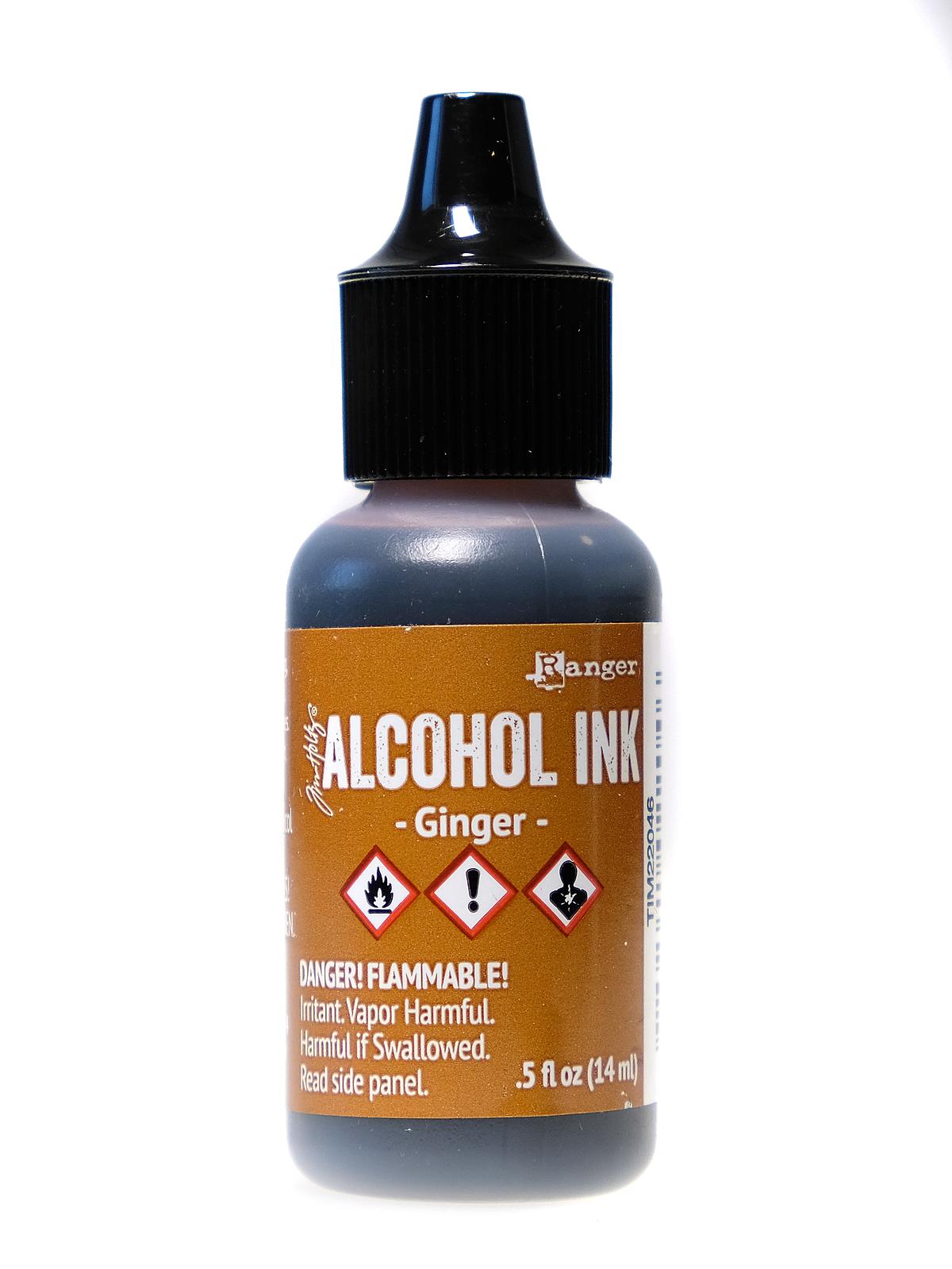 Tim Holtz Alcohol Inks ginger 0.5 oz. bottle