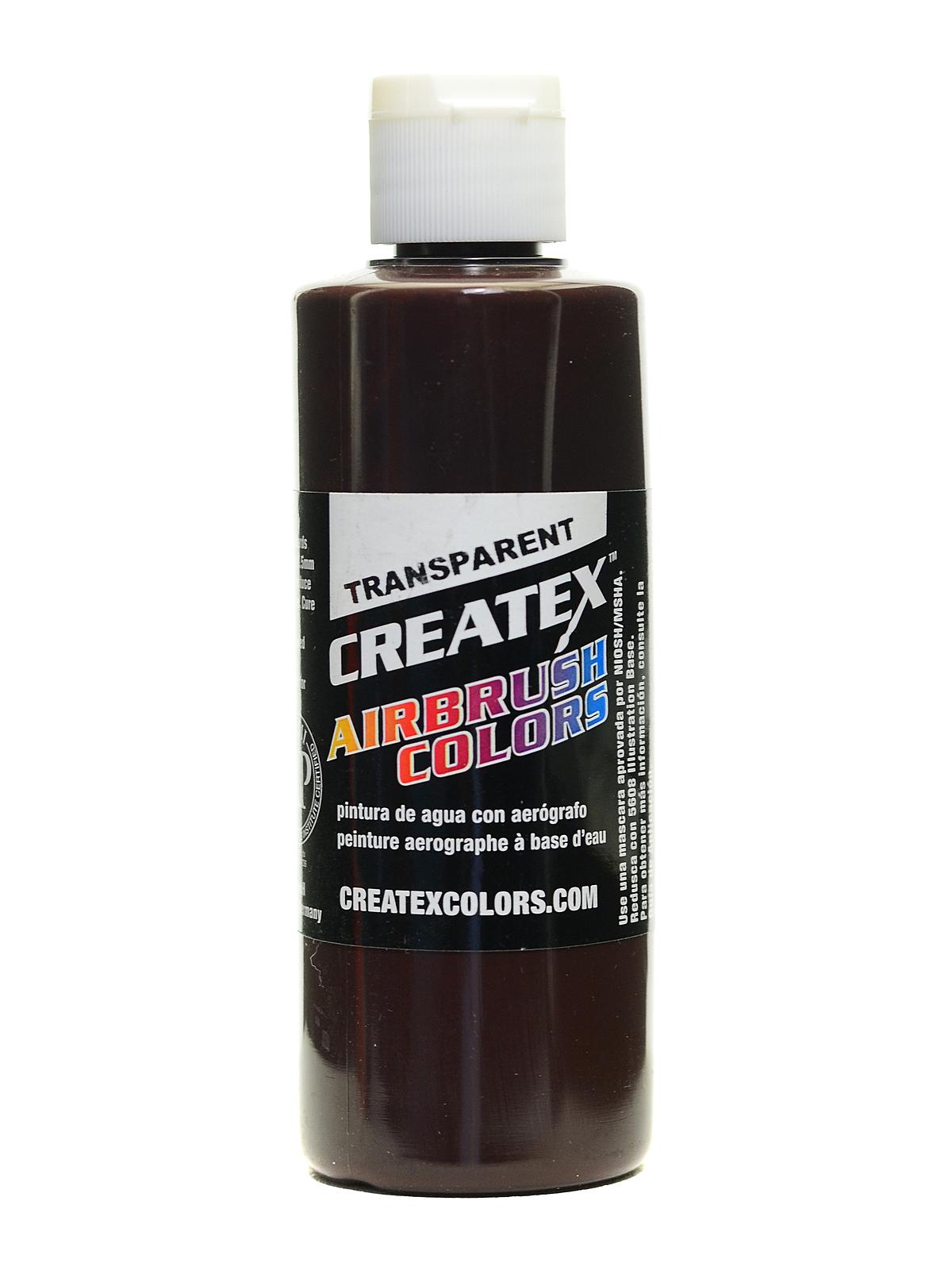 Airbrush Colors transparent dark brown 4 oz.
