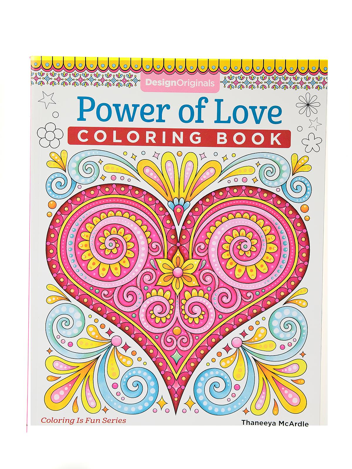 Coloring Activity Books Power Of Love
