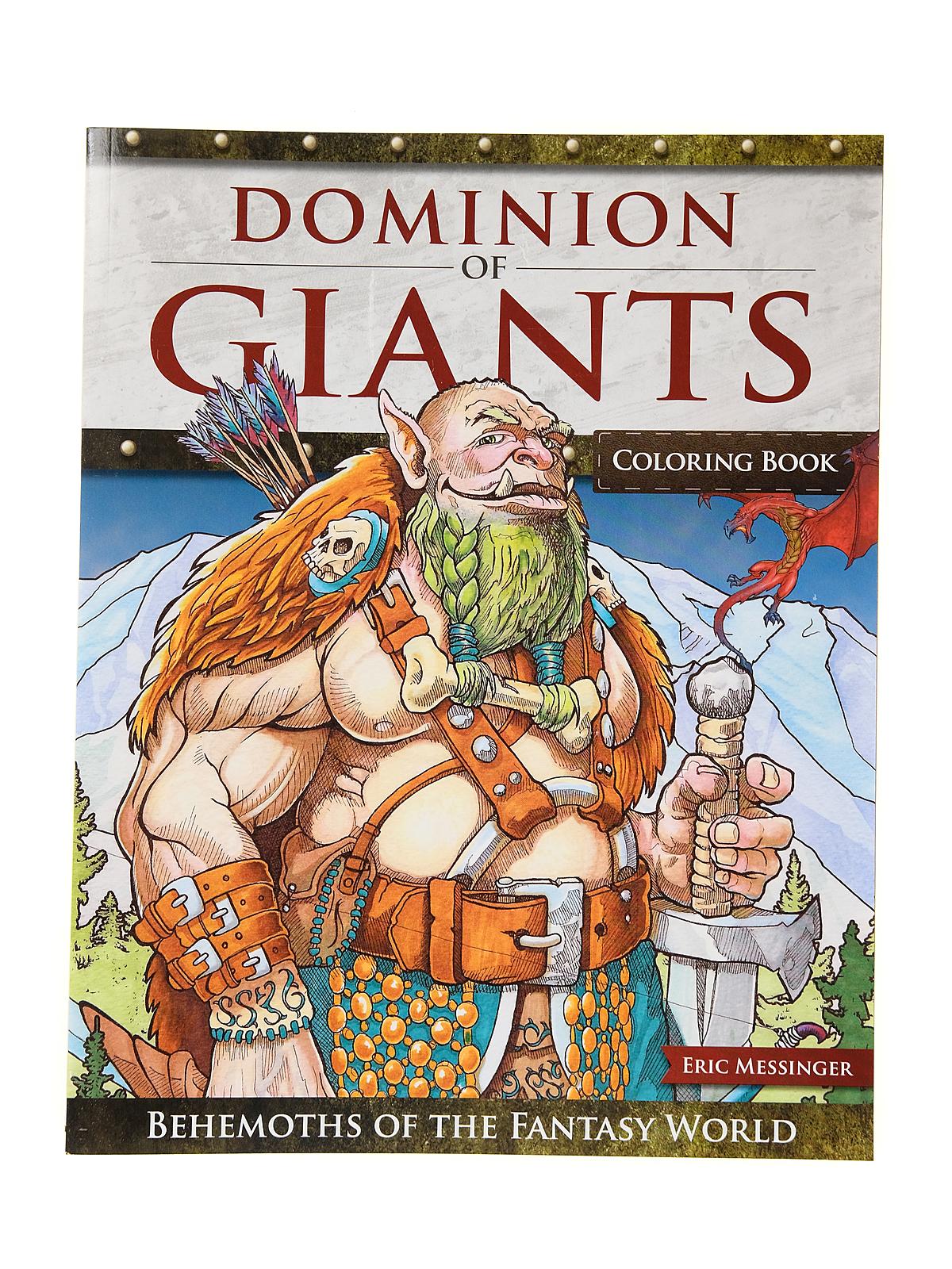 Coloring Activity Books Dominion Of Giants