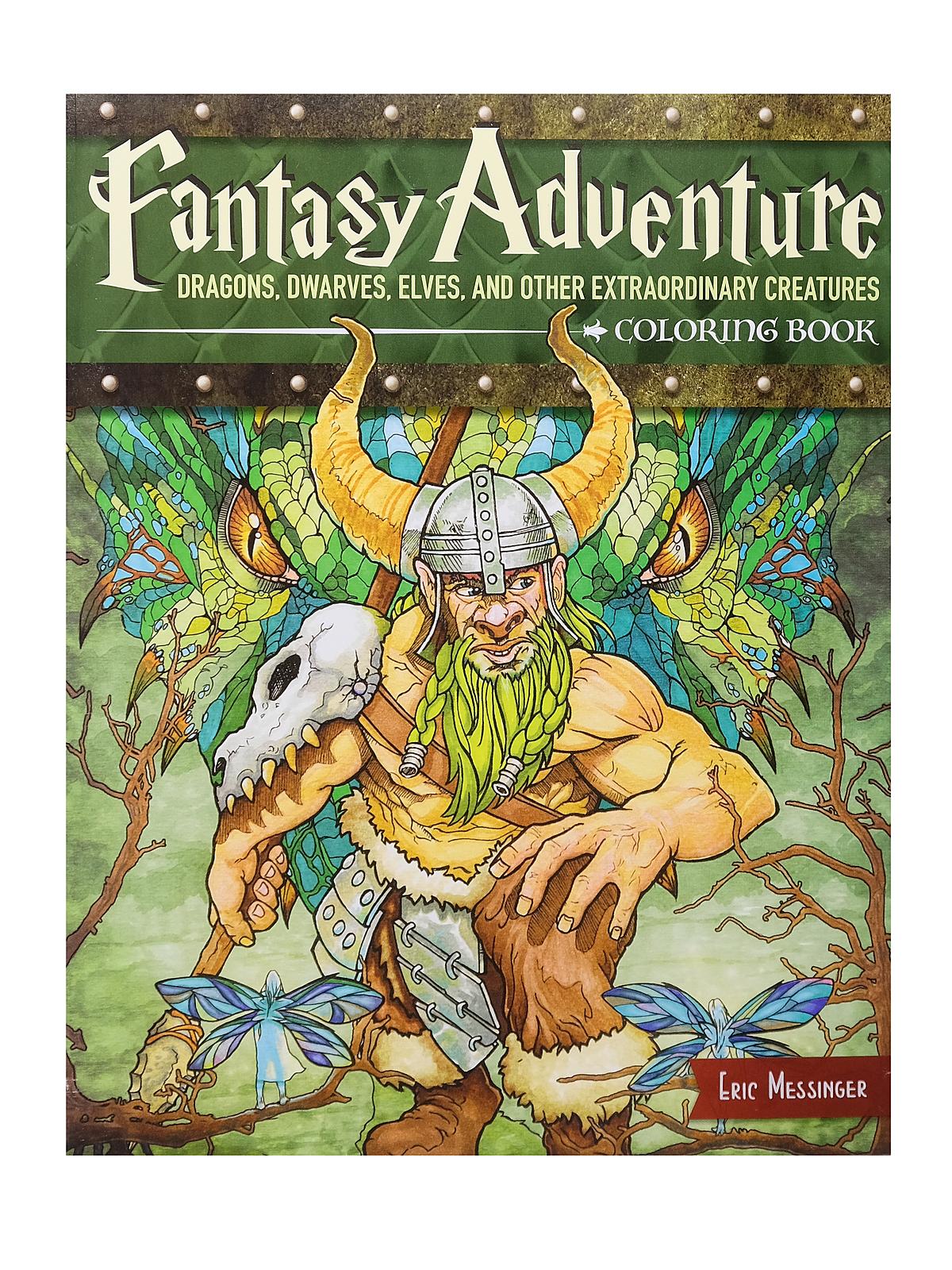 Coloring Activity Books Fantasy Adventure
