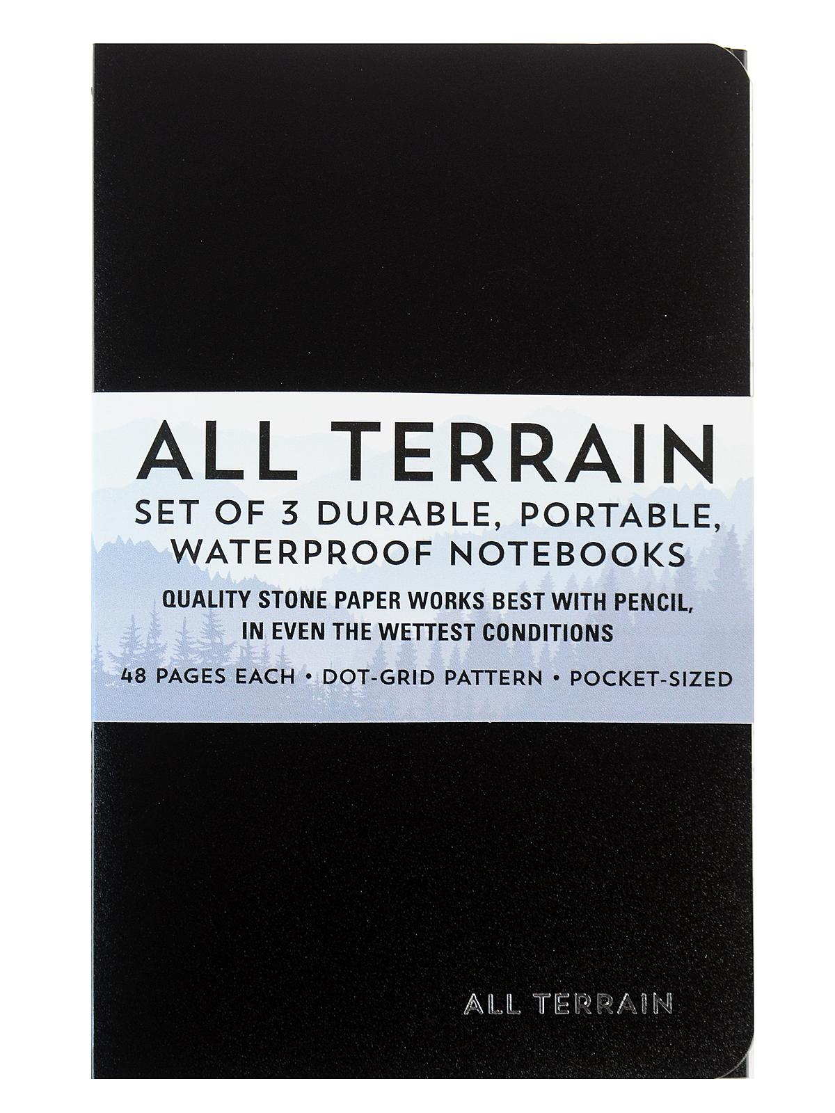 All Terrain: The Waterproof Notebook Each
