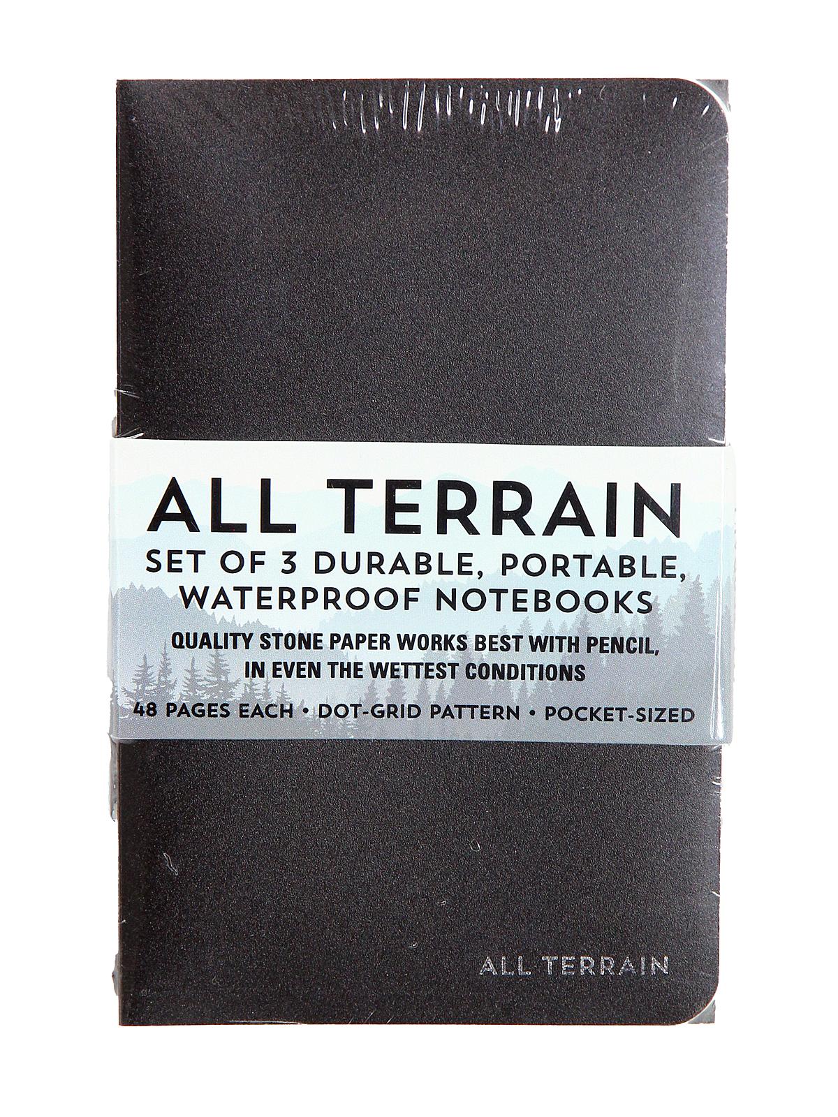 All Terrain: The Waterproof Notebook Each