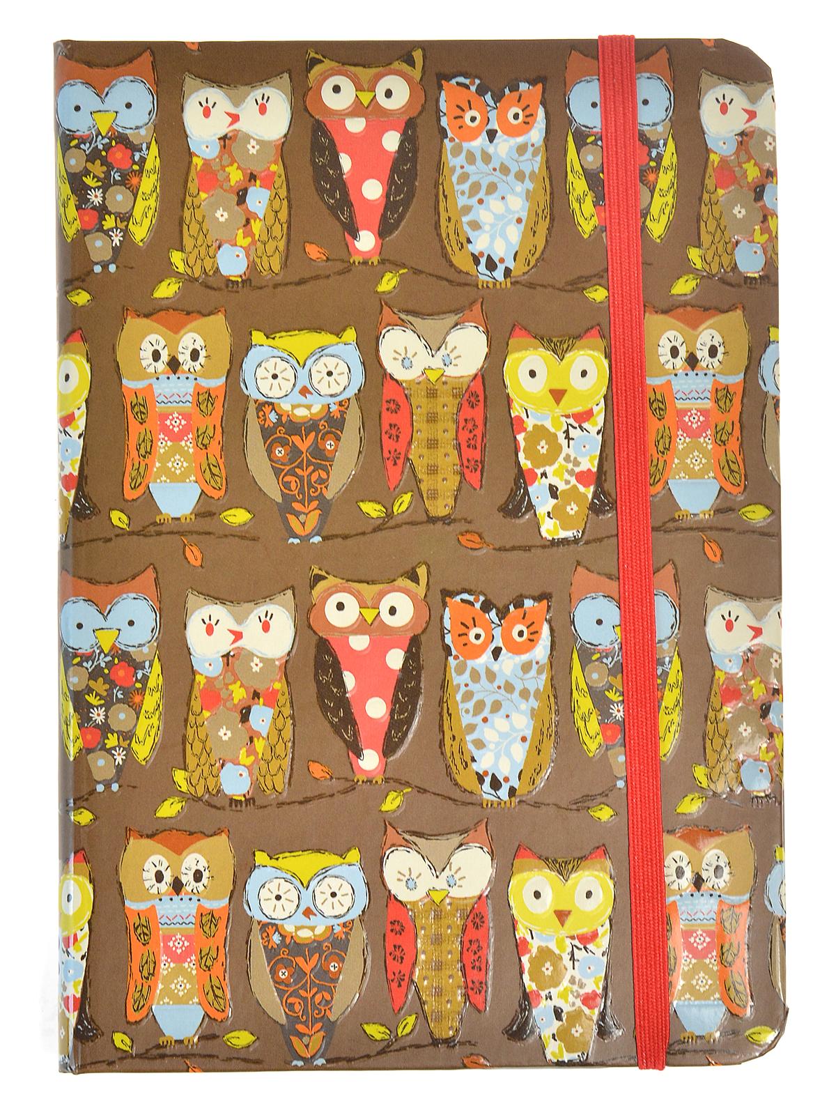 Small Format Journals Perching Owls 5 In. X 7 In. 160 Pages, Lined