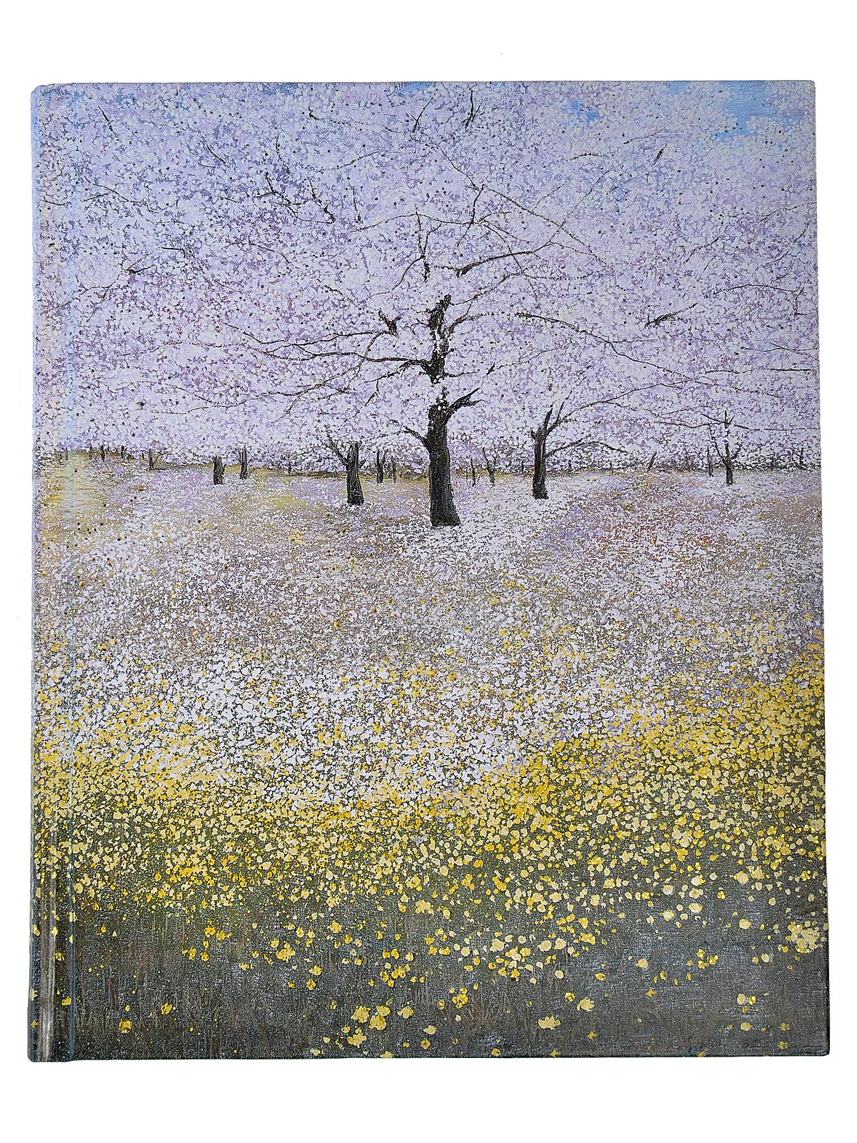Oversized Journals Trees In Bloom 7 1 4 In. X 9 In. 192 Pages, Lined