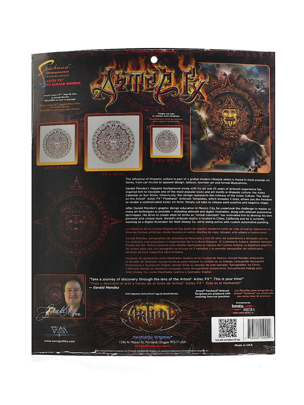 Aztec FX Freehand Airbush Templates set of 3