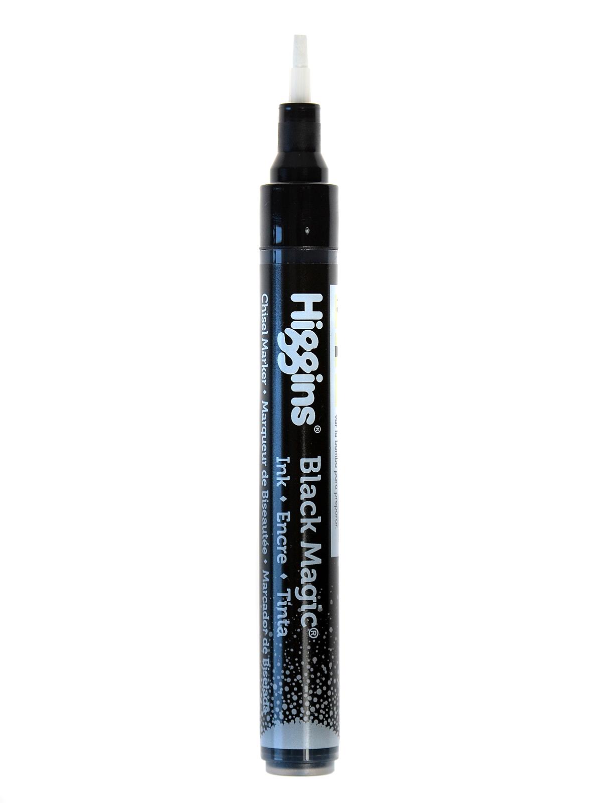 Ink Pump Markers Black Magic Chisel Tip