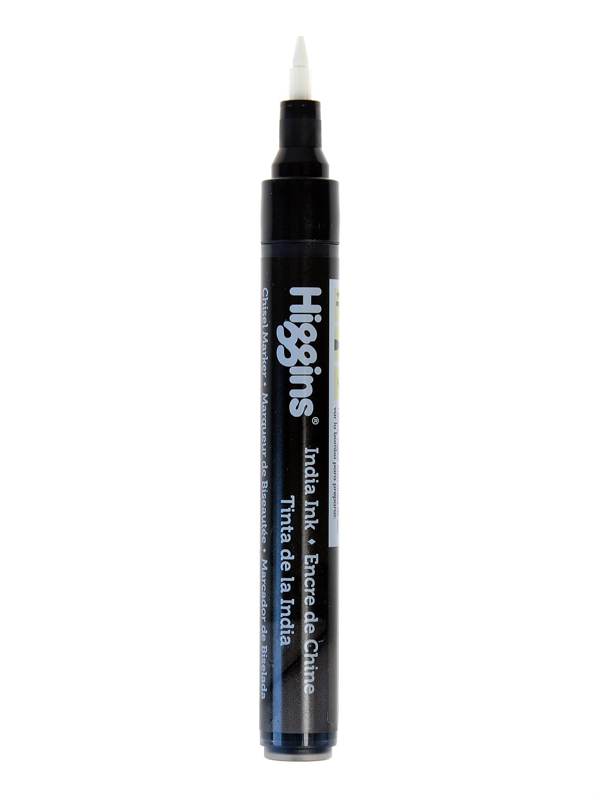 Ink Pump Markers India Ink chisel tip