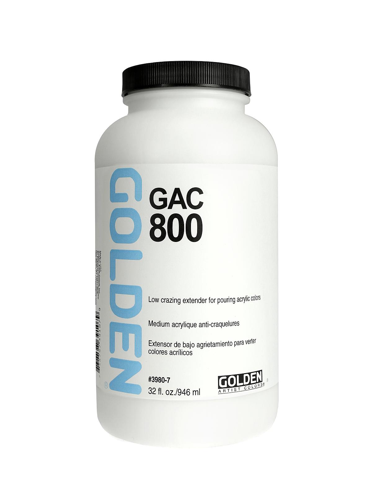 GAC 800 Acrylic Medium 32 oz. Wide Mouth