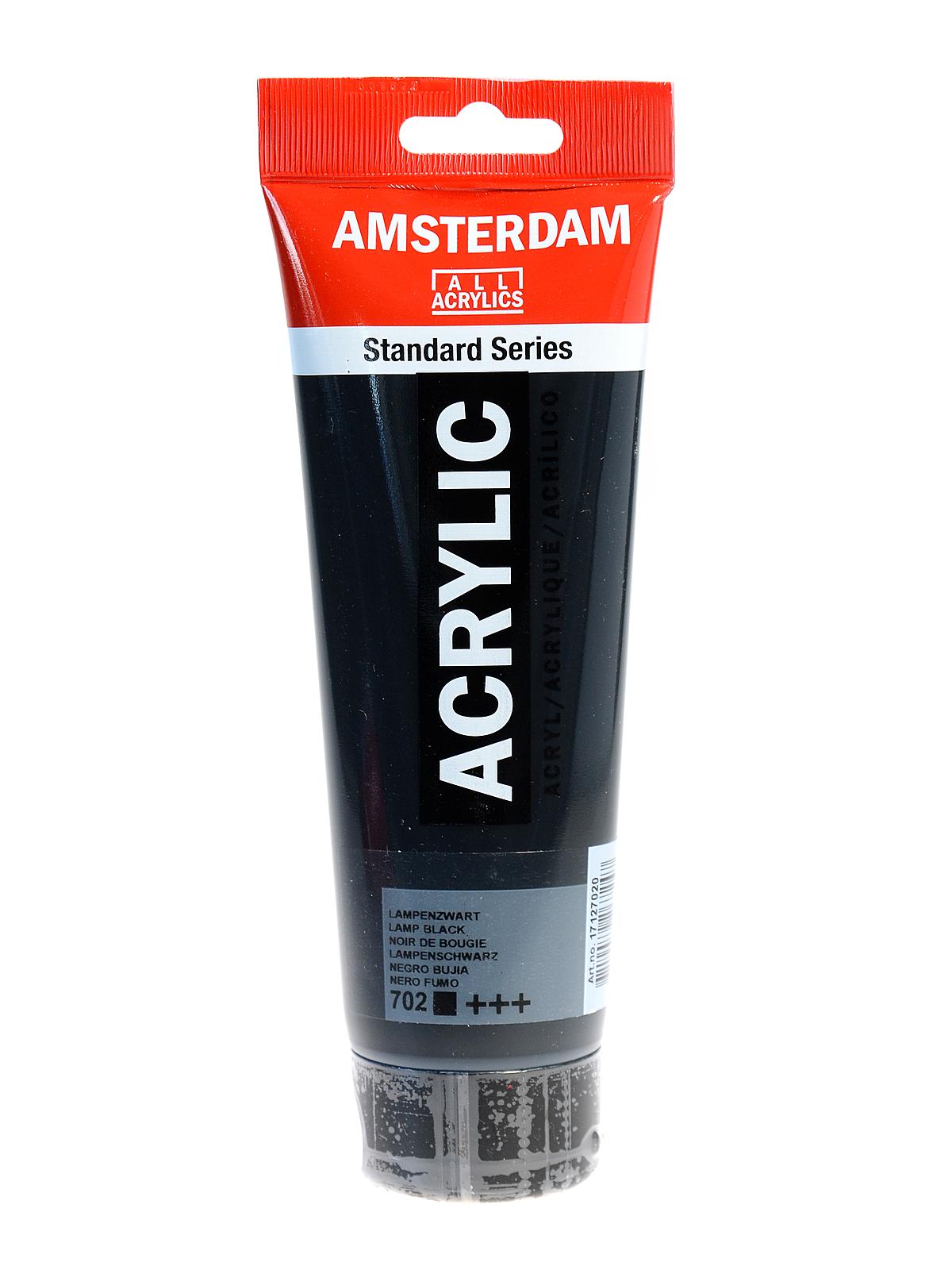 Standard Series Acrylic Paint lamp black 250 ml