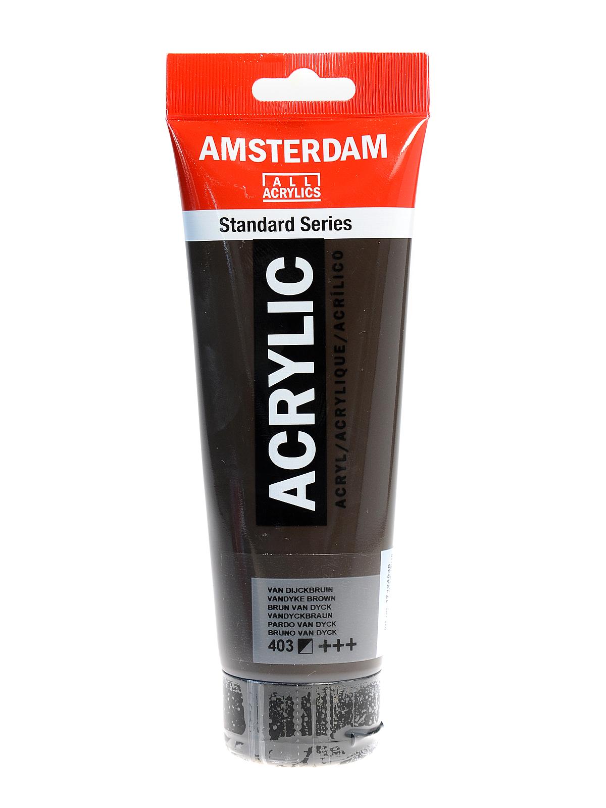 Standard Series Acrylic Paint Vandyke Brown 250 Ml