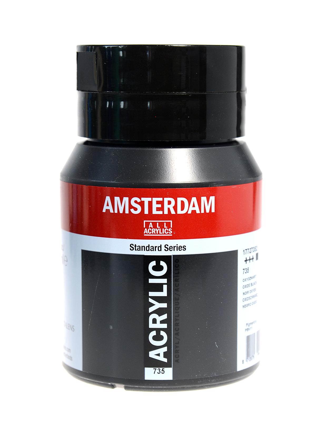 Standard Series Acrylic Paint oxide black 500 ml