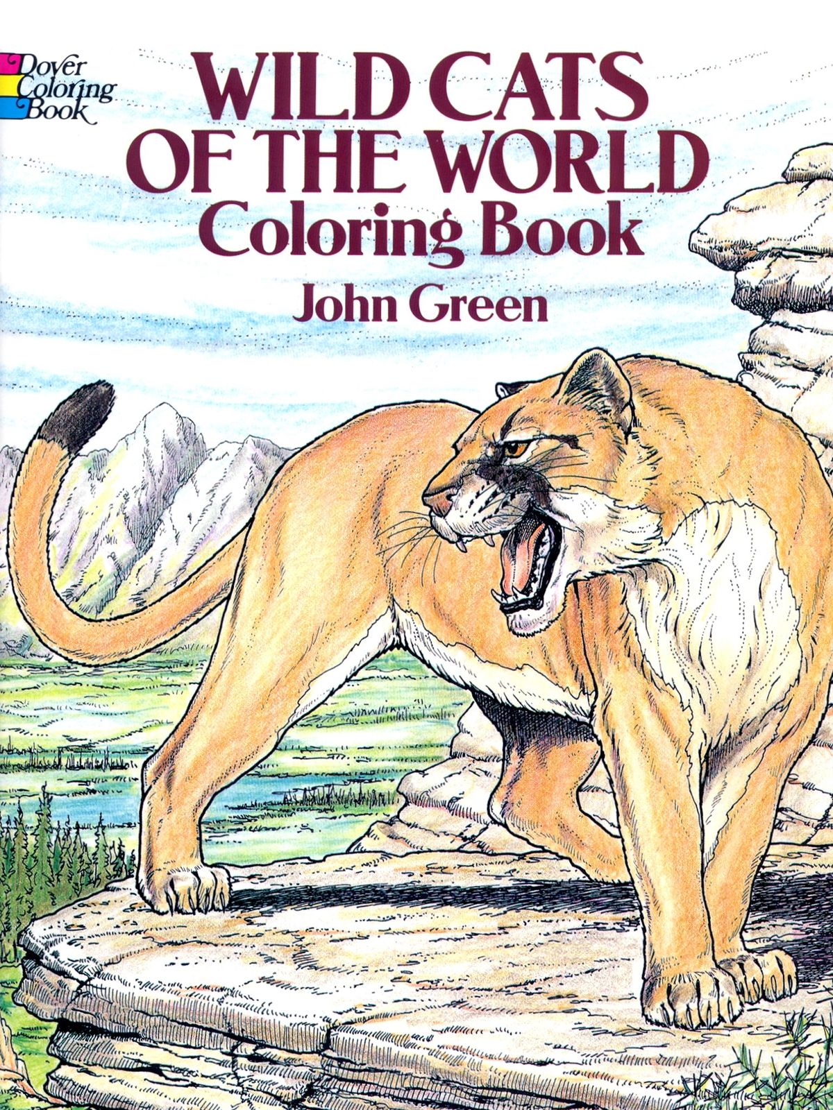 Wild Cats of the World Coloring Book Wild Cats of the World Coloring Book