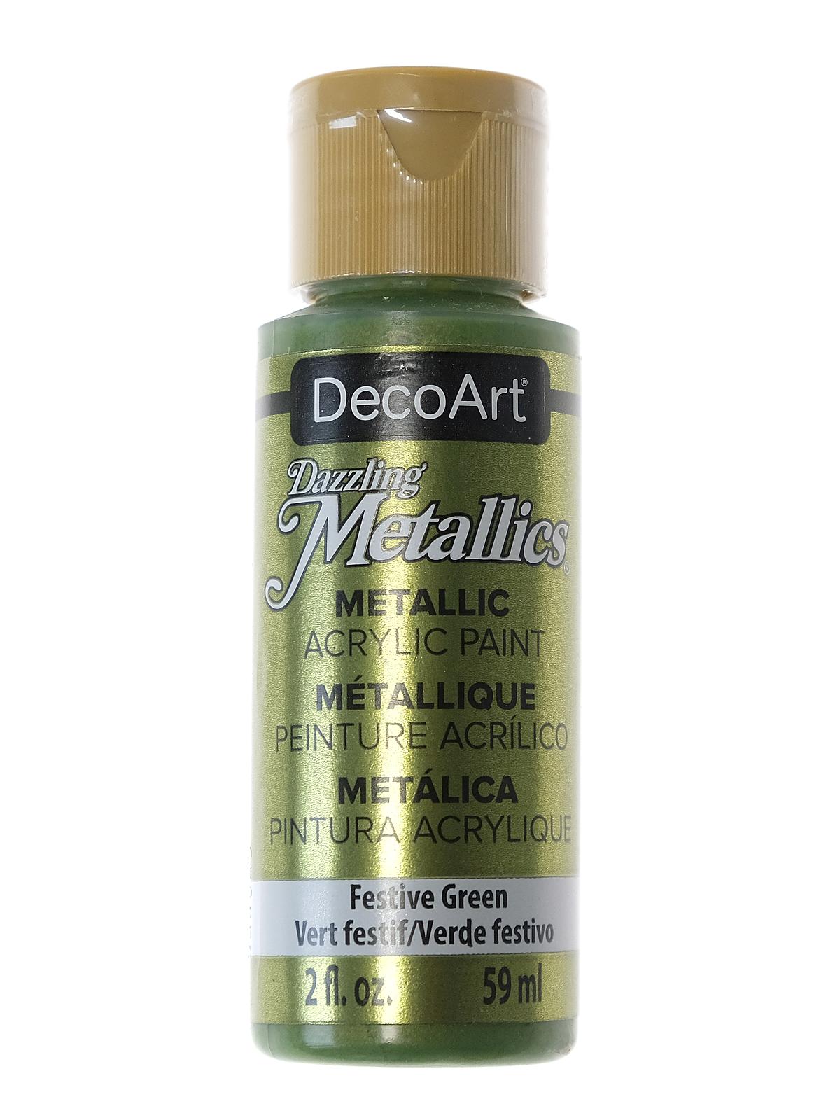 Dazzling Metallics festive green