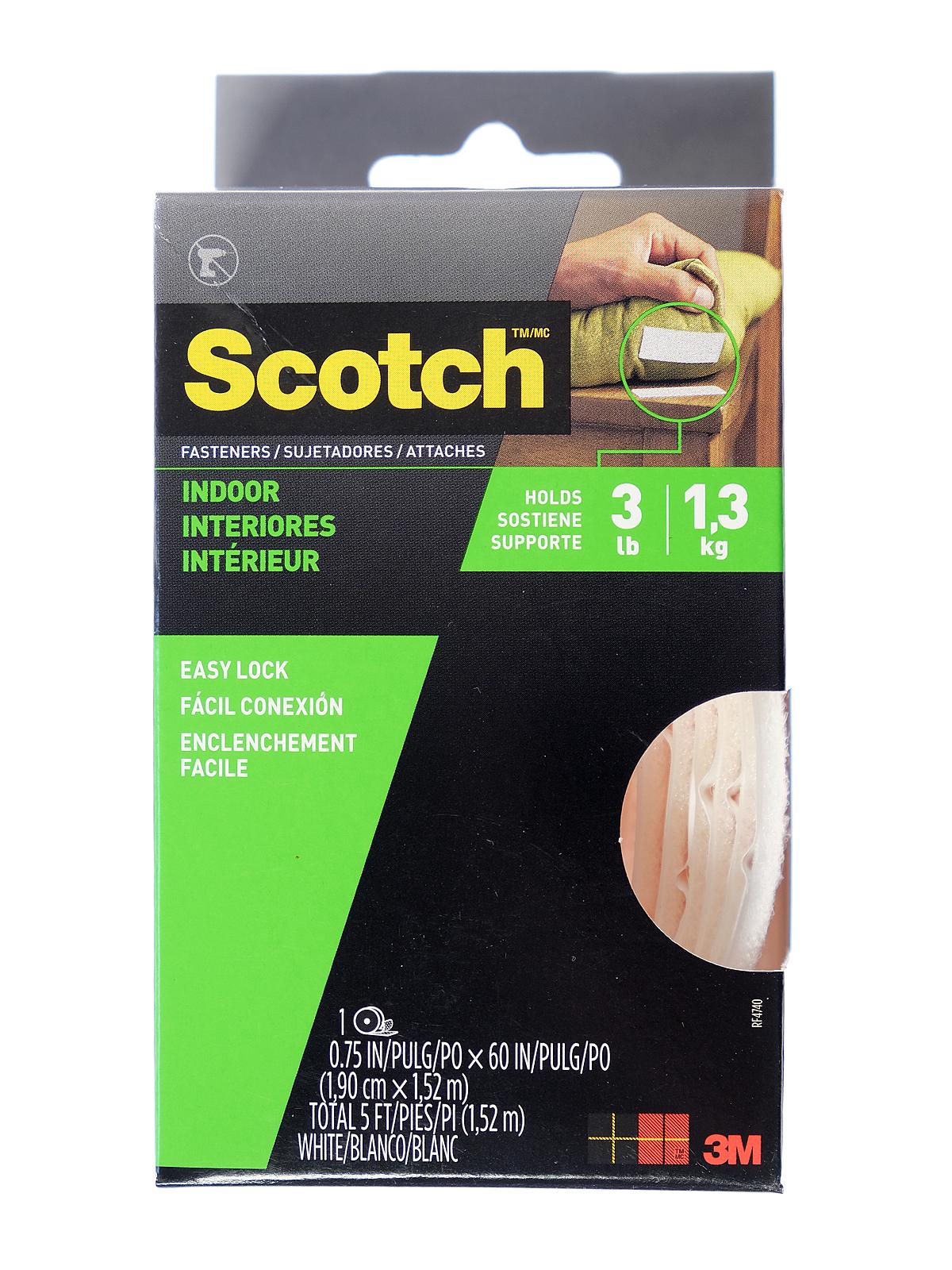 Fasteners 3 4 in. x 5 ft. roll white, multi-purpose RF4740