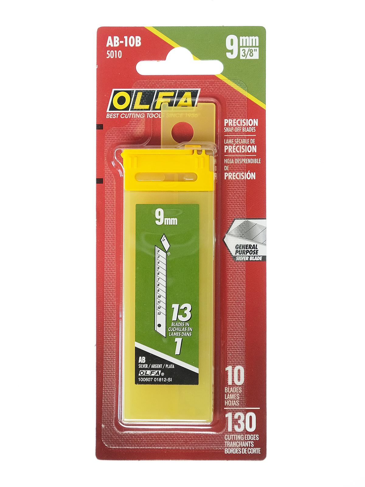 PRO9 Snap-Off Utility Knife replacement blades pack of 10