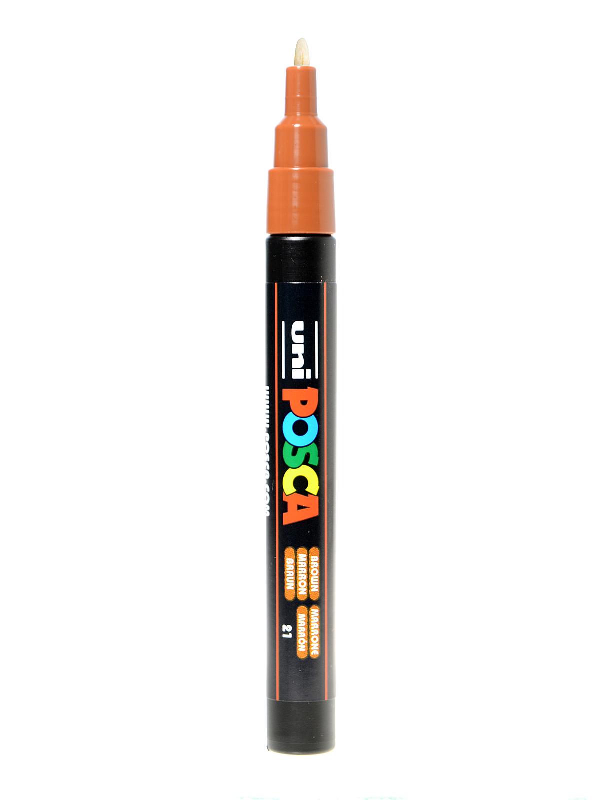 Paint Markers PC-3M fine brown