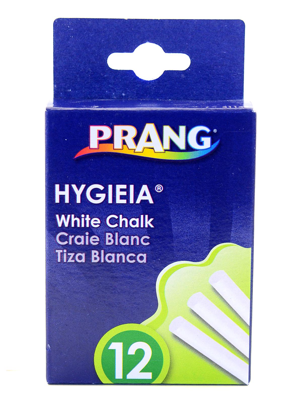 Hygieia  Dustless Board Chalk white set of 12