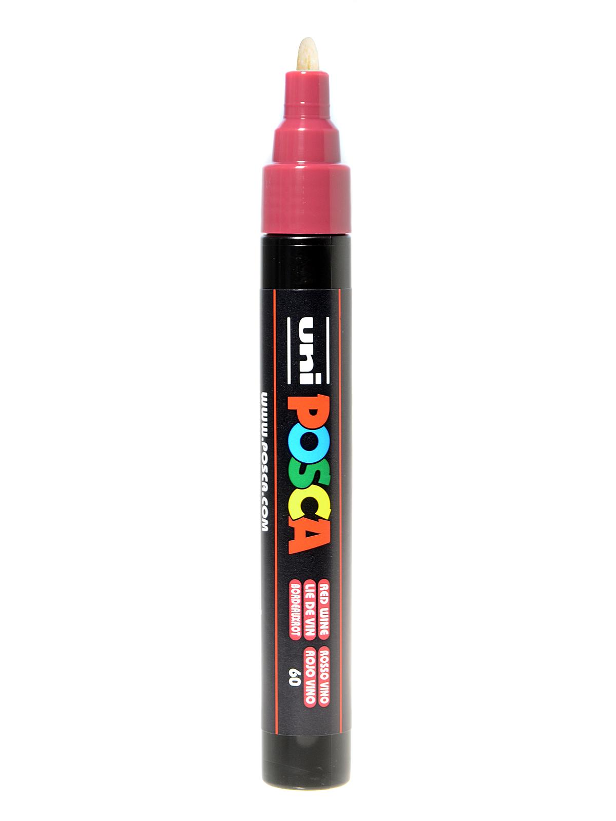 Paint Markers PC-5M medium red wine
