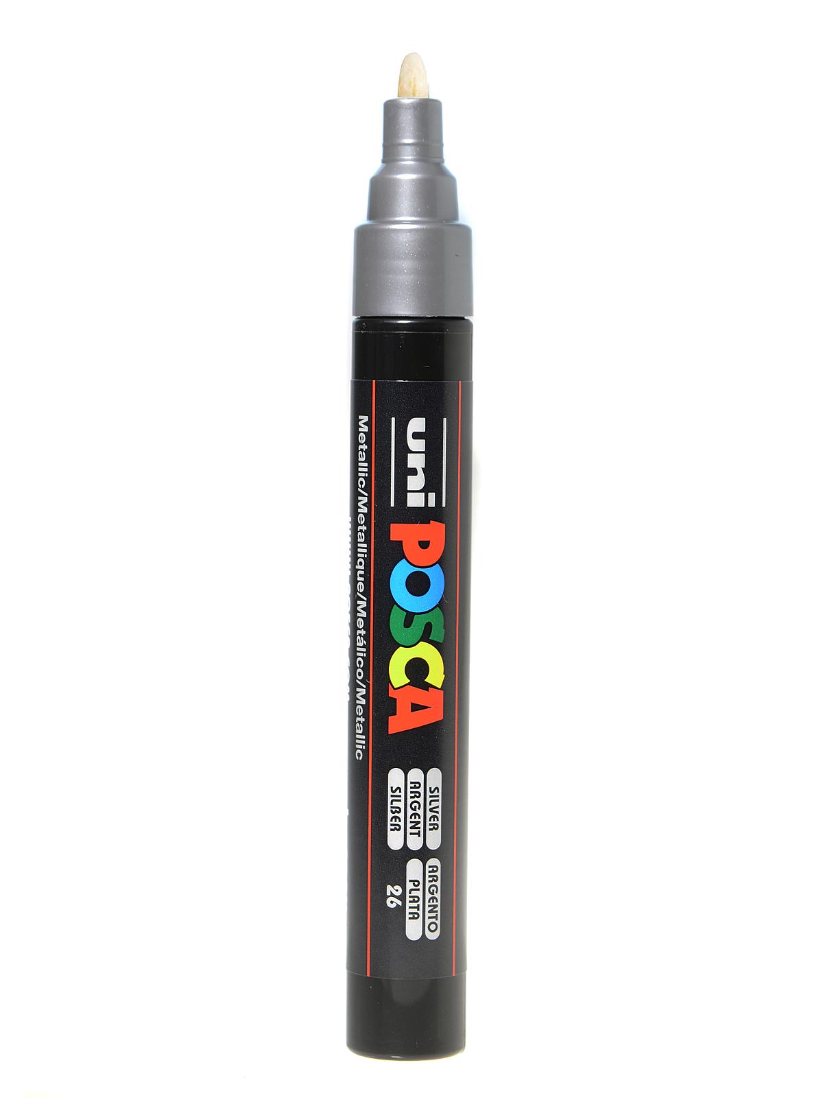 Paint Markers Pc-5m Medium Silver