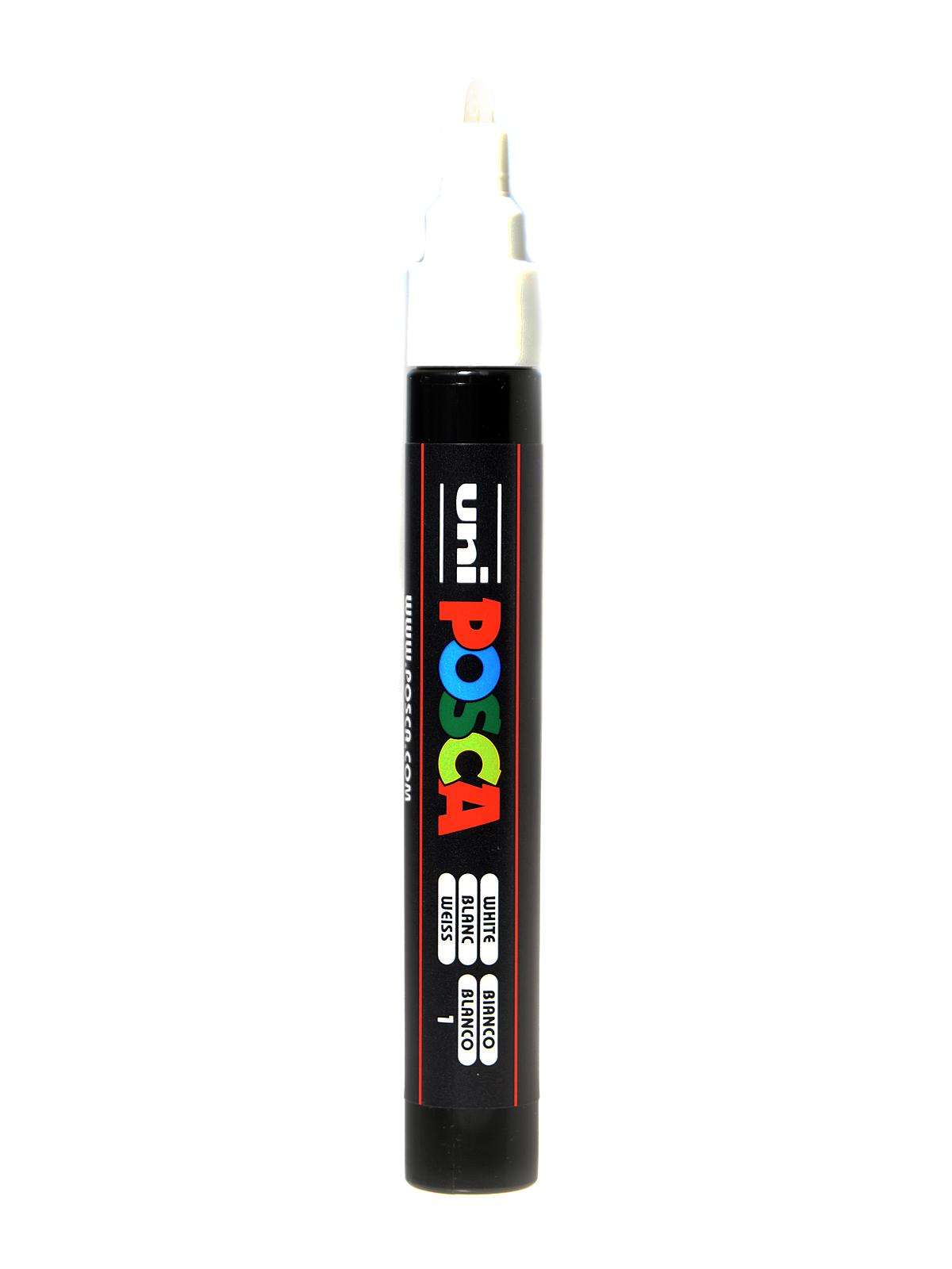 Paint Markers PC-5M medium white