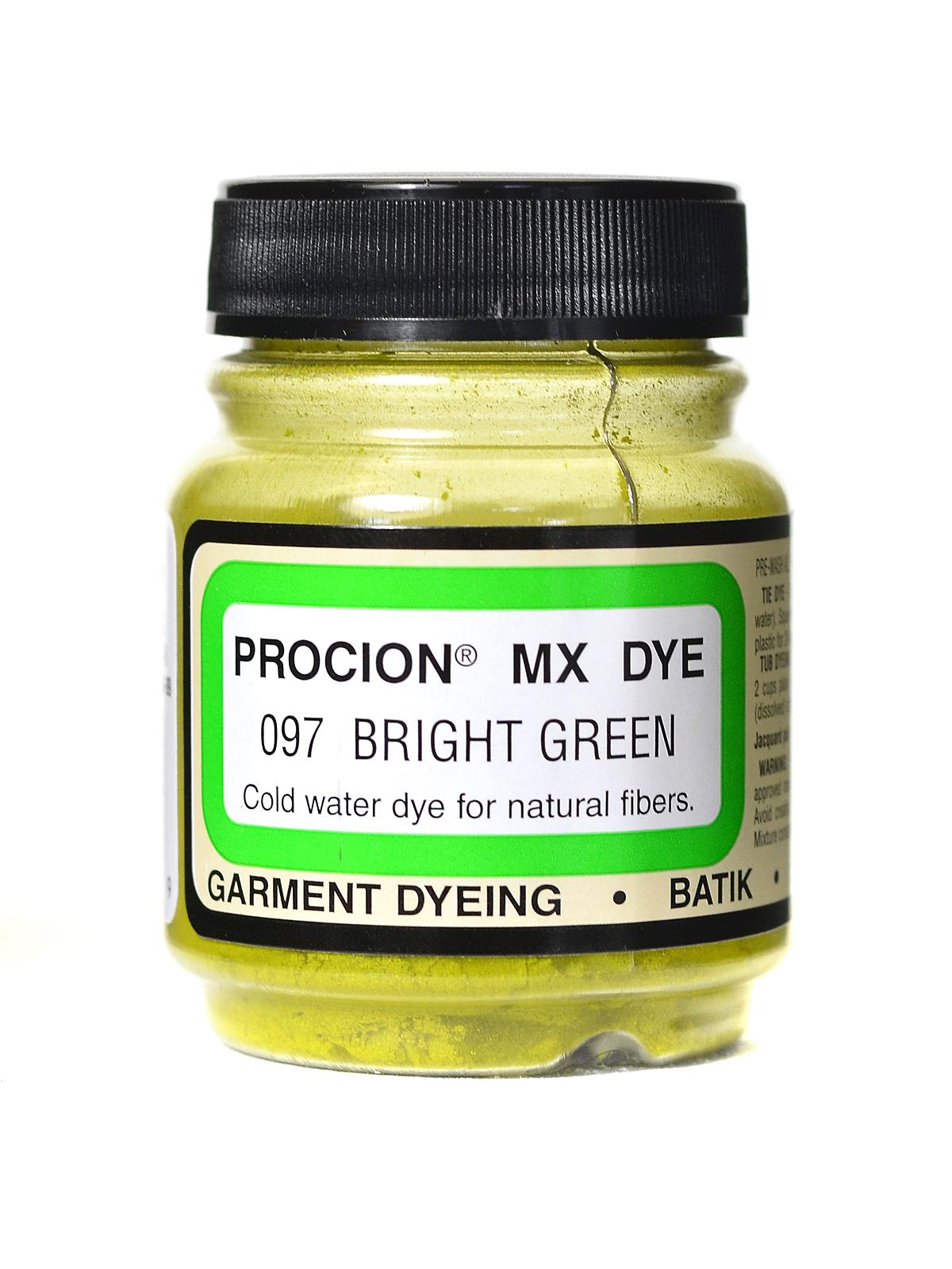 Procion MX Fiber Reactive Dye bright green 097 2 3 oz.