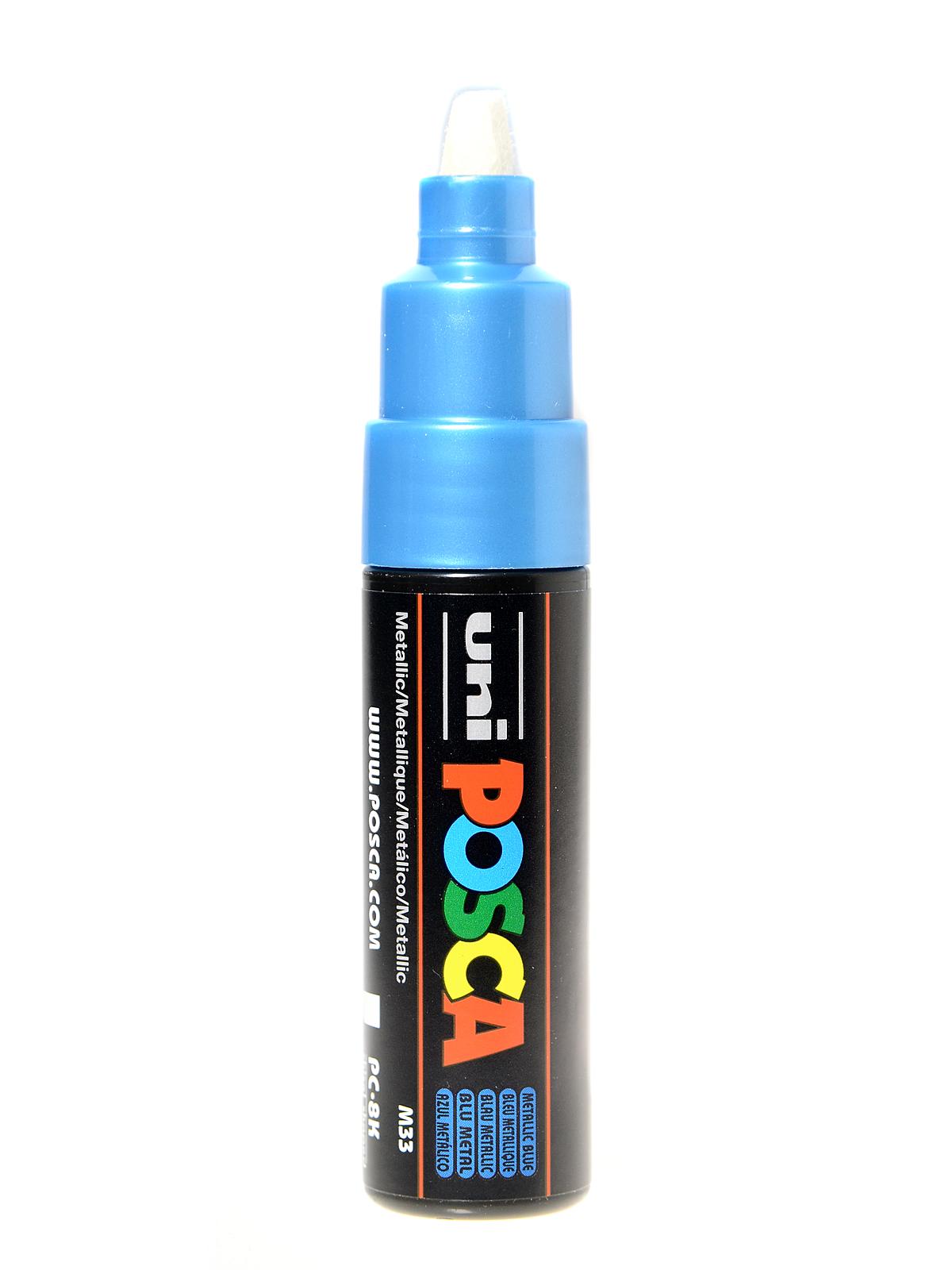 Paint Markers PC-8K broad metal blue