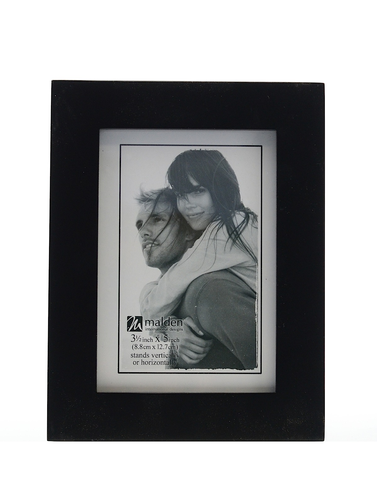 Linear Black Wood Photo Frames 3 in. x 5 in.