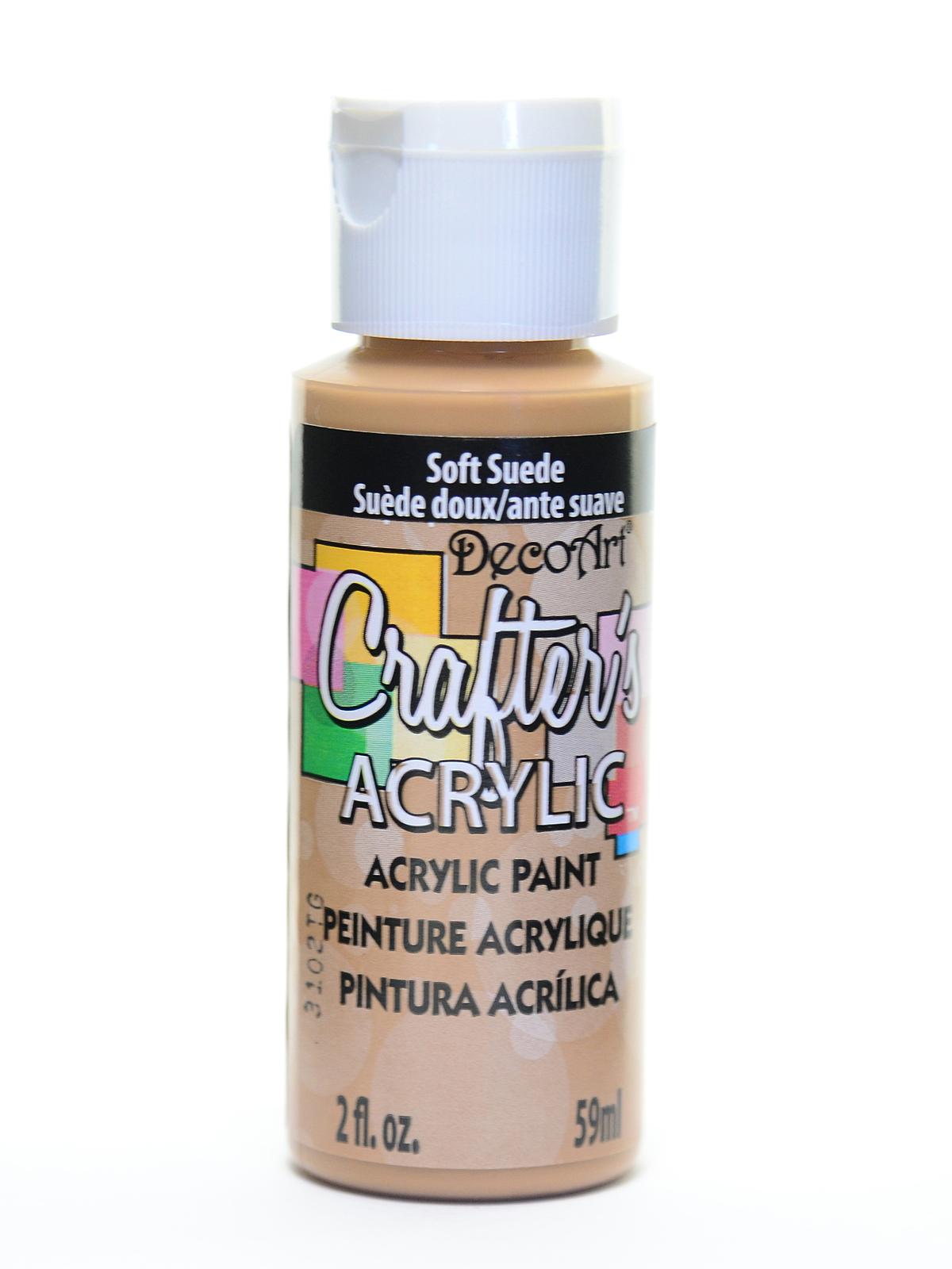 Crafters Acrylic 2 oz soft suede