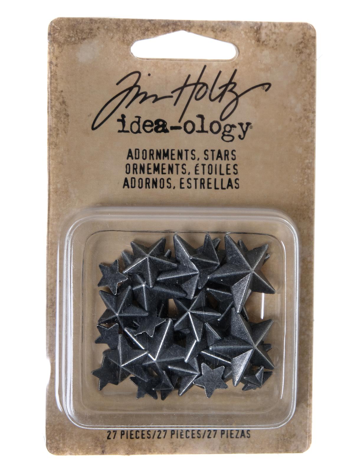 Idea-ology Findings Stars Adornment Charms Pack Of 27