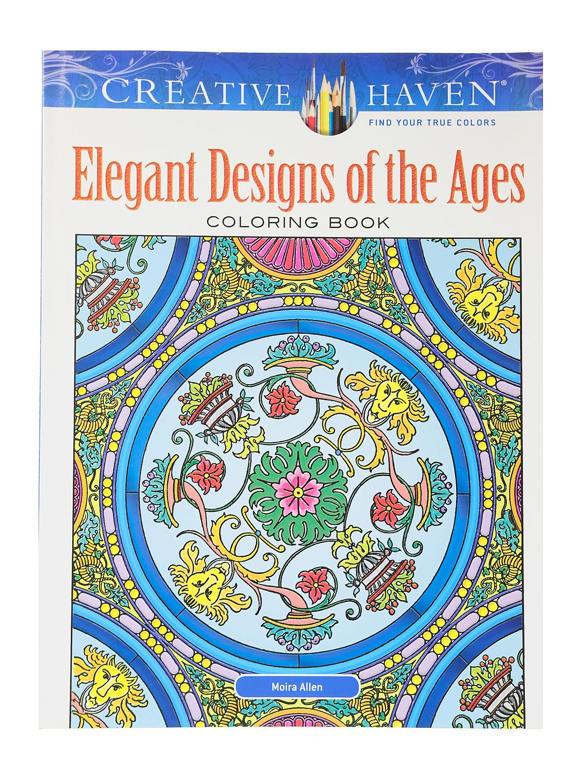 Creative Haven Coloring Books Elegant Designs Of The Ages