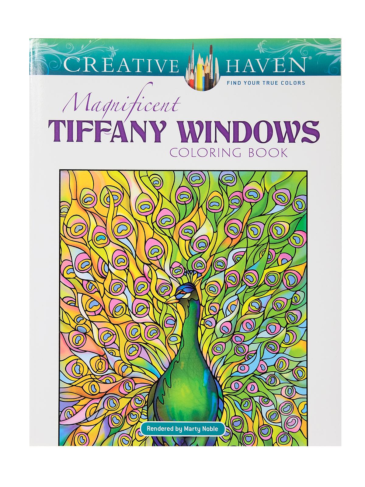Creative Haven Coloring Books Magnificent Tiffany Windows