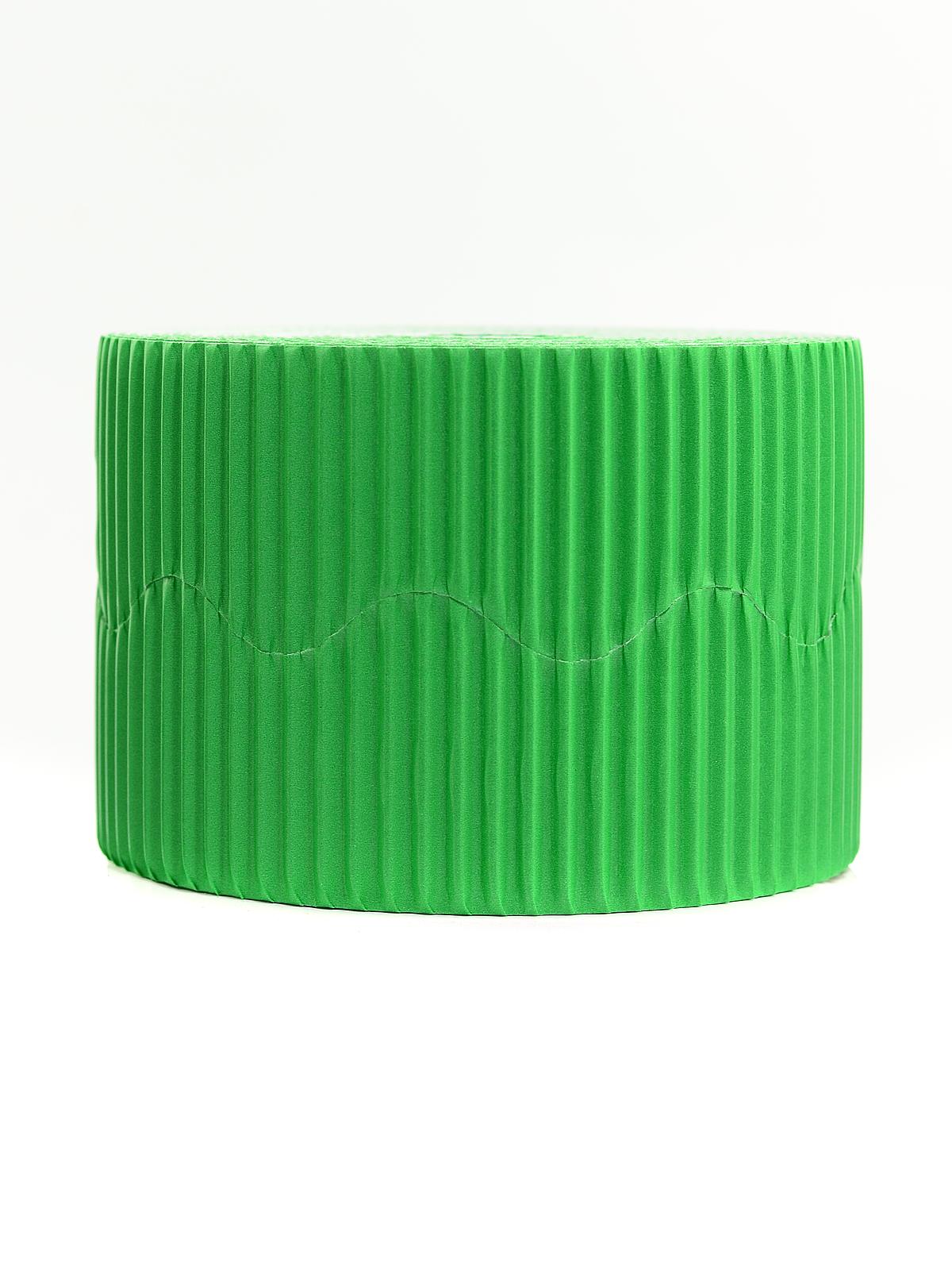 Bordette Corrugated Roll apple green