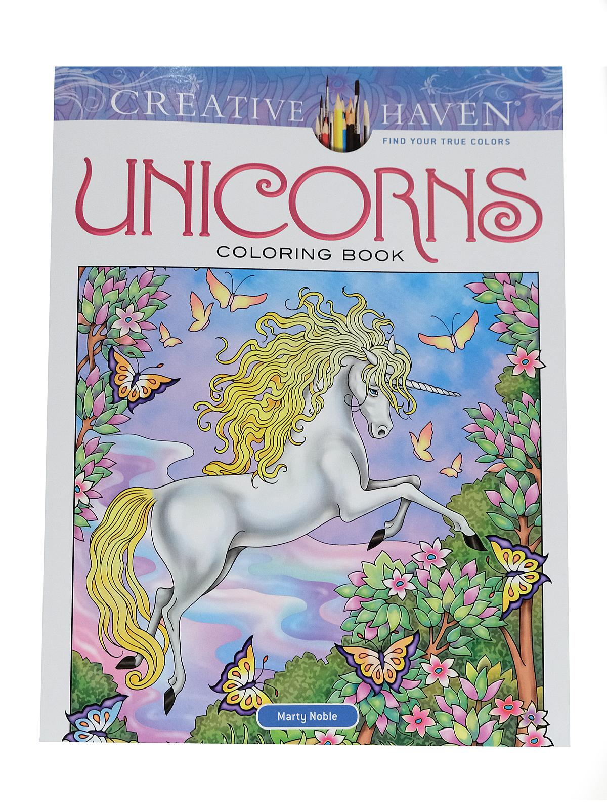 Creative Haven Coloring Books unicorns