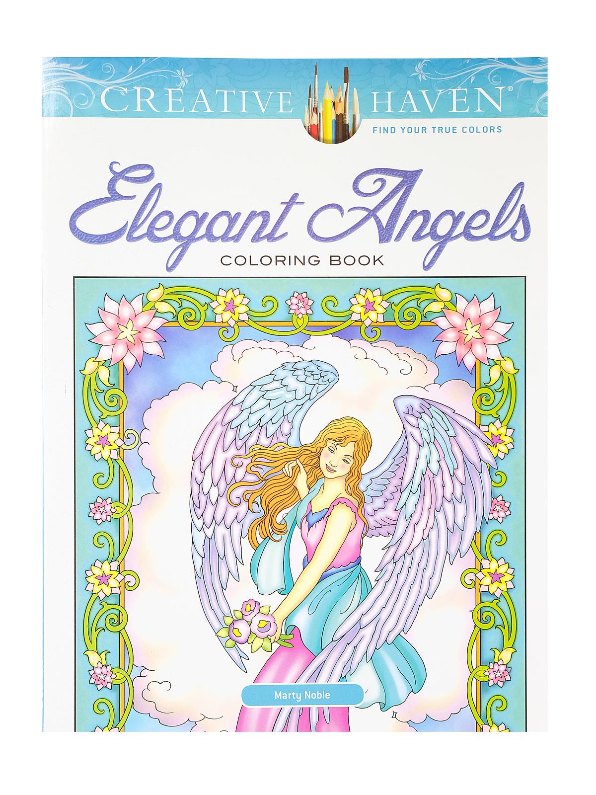 Creative Haven Coloring Books Angels