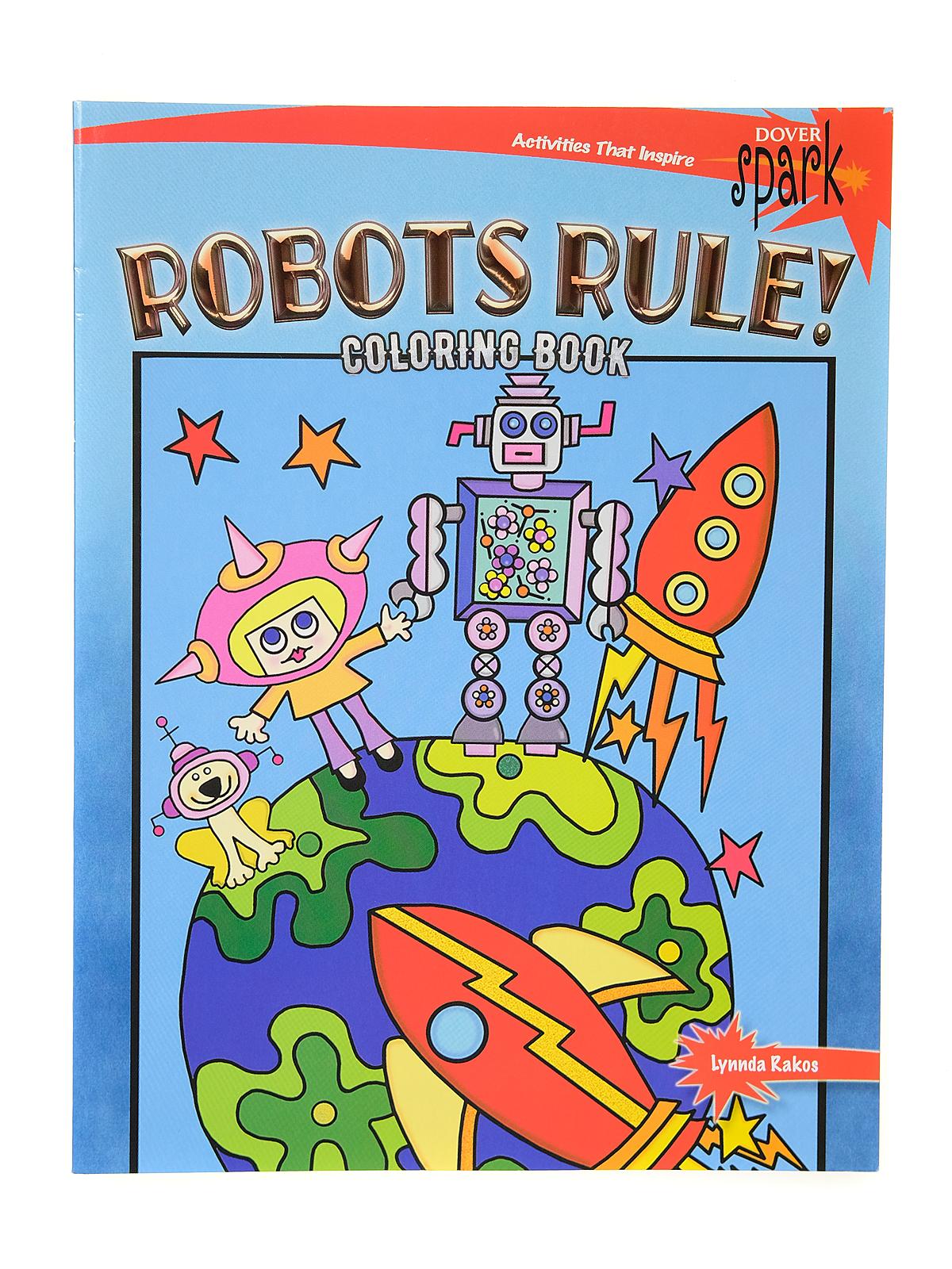 Spark Coloring Books Robots Rule