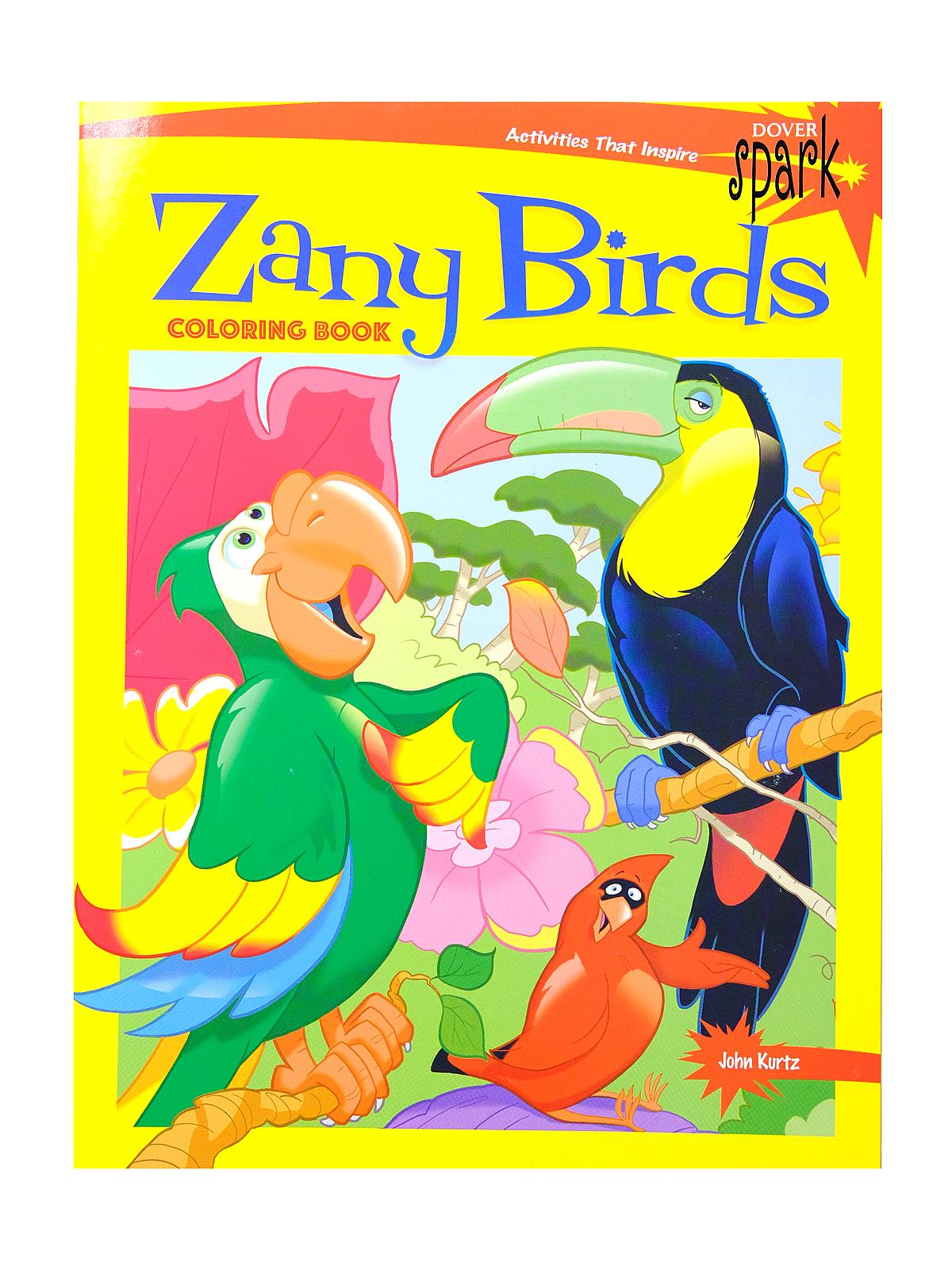 Spark Coloring Books Zany Birds